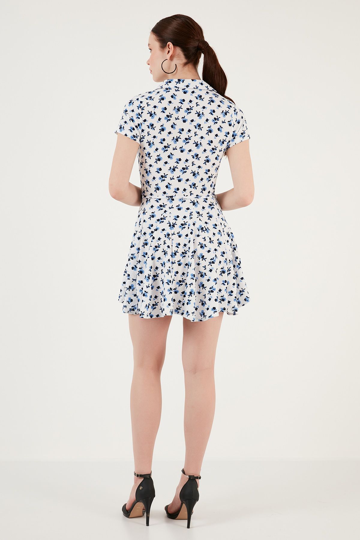 Lela-Mini Shirt Dress Dress with Lacing Detail 5869006 7