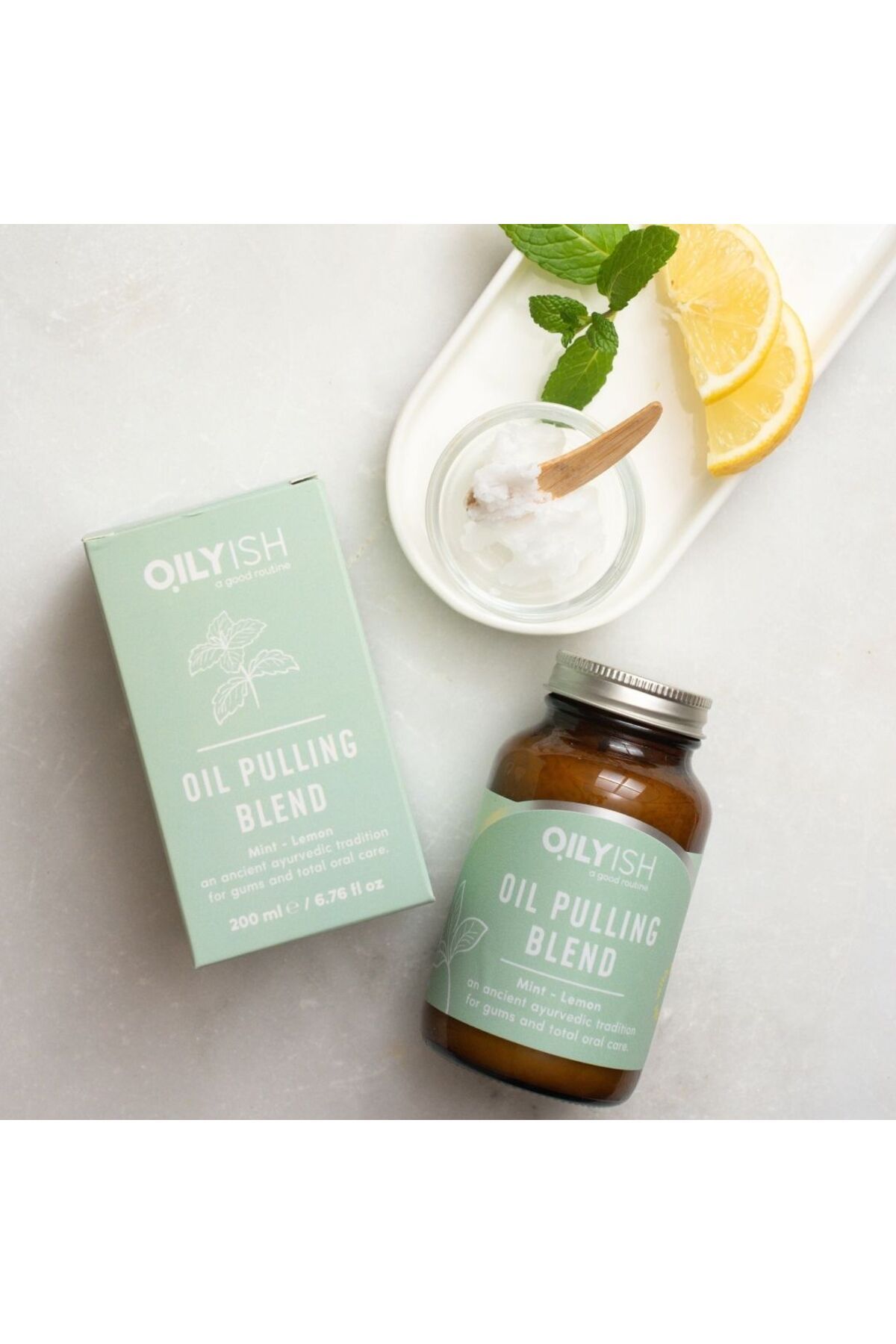 OİLYİSH Oil pulling blend ( Mint -lemon)