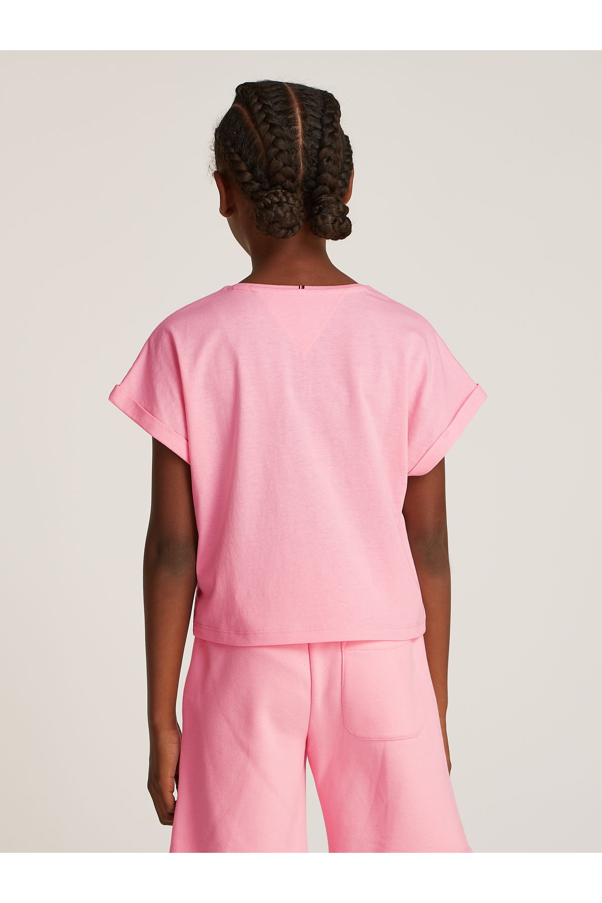 Tommy Hilfiger-Girls Pink T-Shirts 2