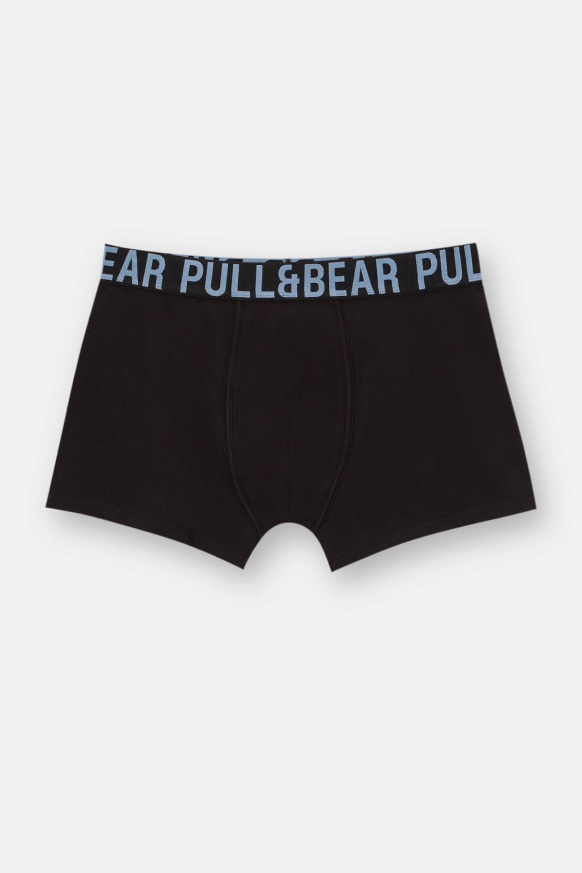 شورت باکسر مشکی مردانه بسته بوکسور 3 P و B Pull Bear Pull & Bear