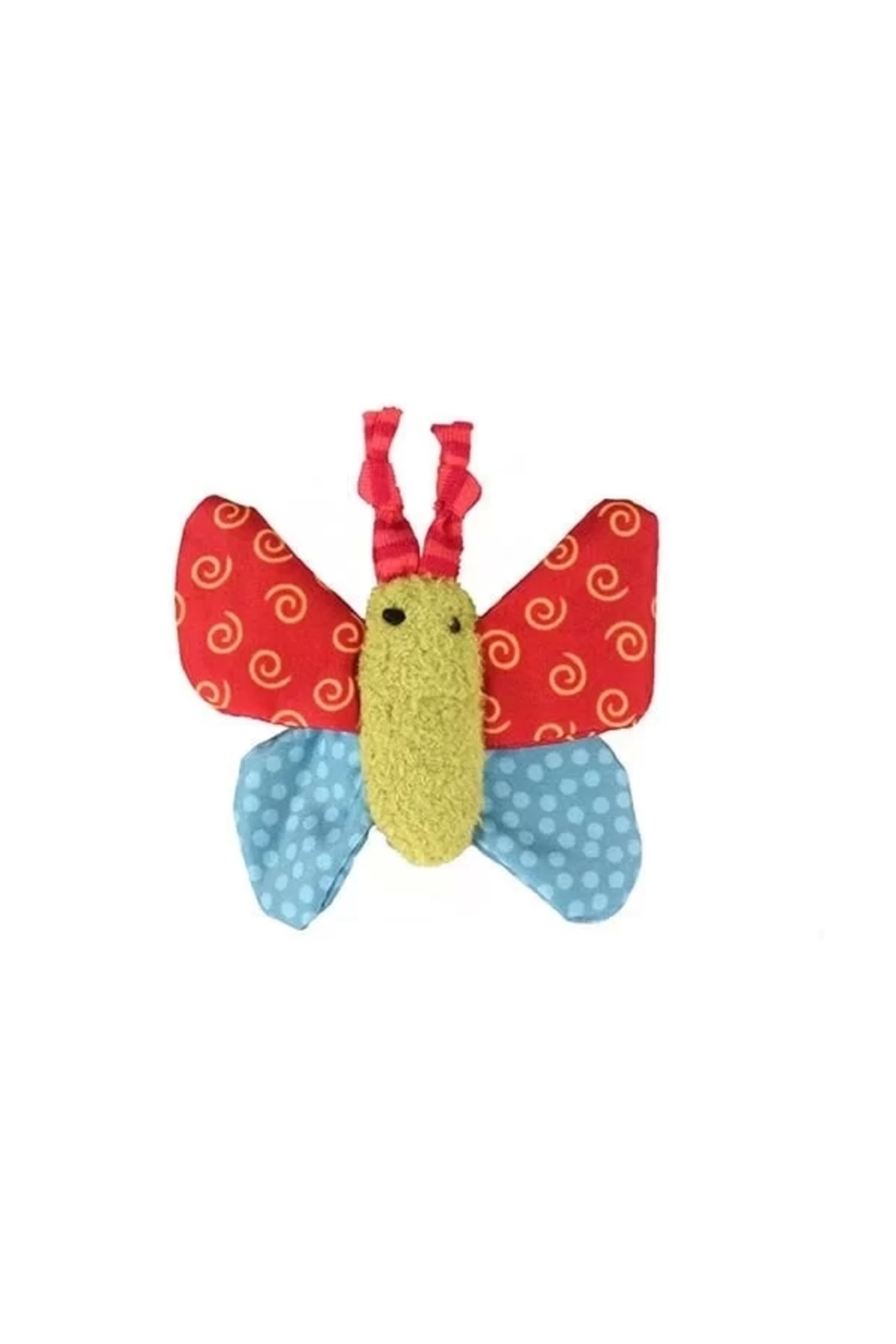 Flamingo-Yowly Butterfly Shaped Cat Toy 2 Pieces 9 Cm 4
