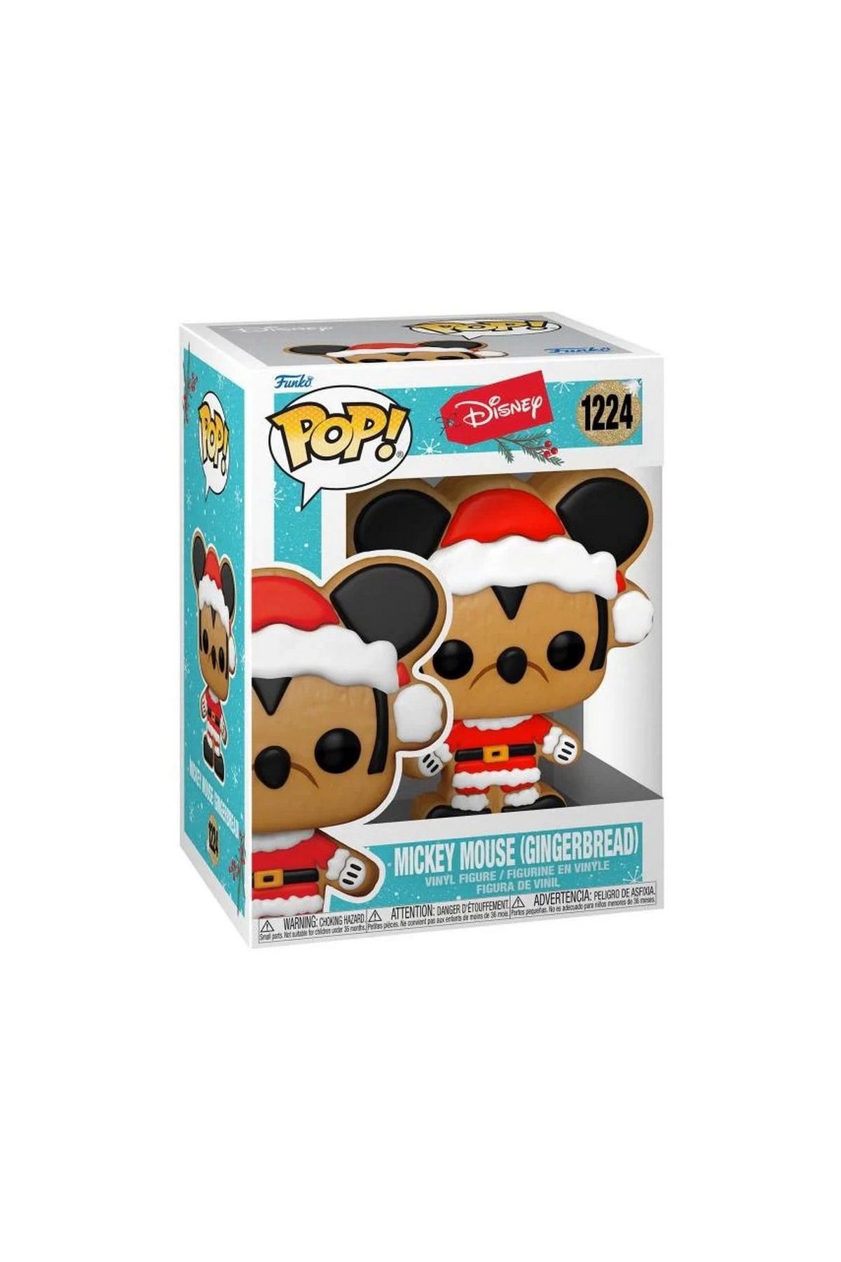 misan-Disney Funko Pop Ginger Santa Mickey - Slid Pleated Skirt 2