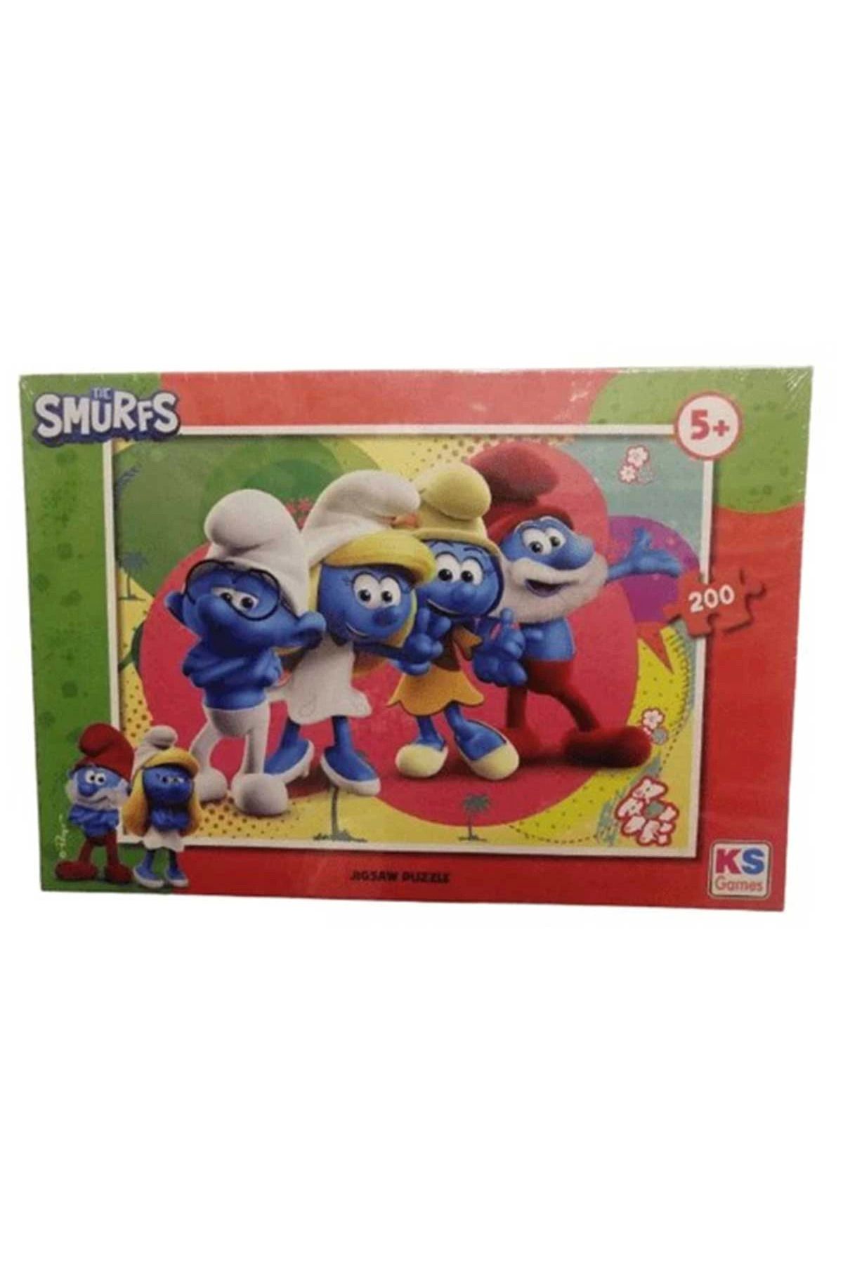 misan KS Smurf 200 Parça Puzzle