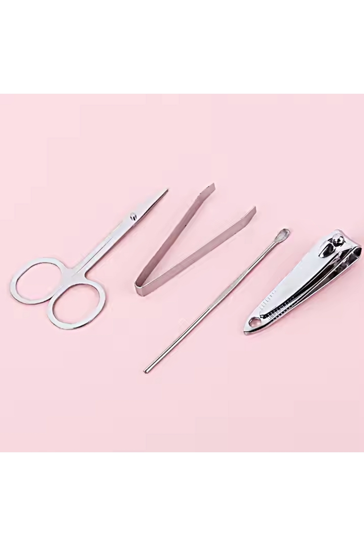 4'lü Set Manikür Pedikür Seti Mini Boy Seyahat Bakım Seti - El Ayak Bakım seti Mini Kutulu — 4lü manikür set_ E_Y NEW — تصویر 3 از 7