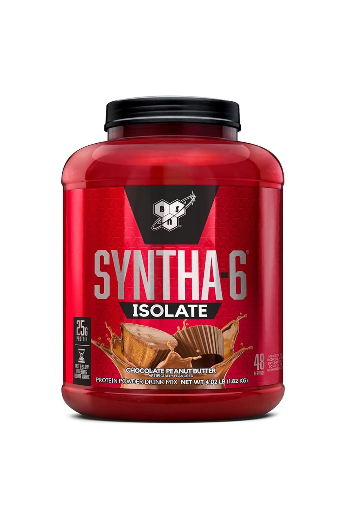 BSN-Syntha 6 Isolate, Chocolate Peanut Butter, 4 LB 1