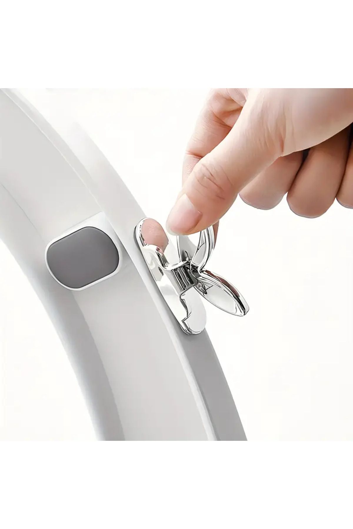 BABUN-2 Pcs Pasteable Practical Toilet Toilet Seat Lid Lifter Lifter Apparatus Handle Drawer Handle 7