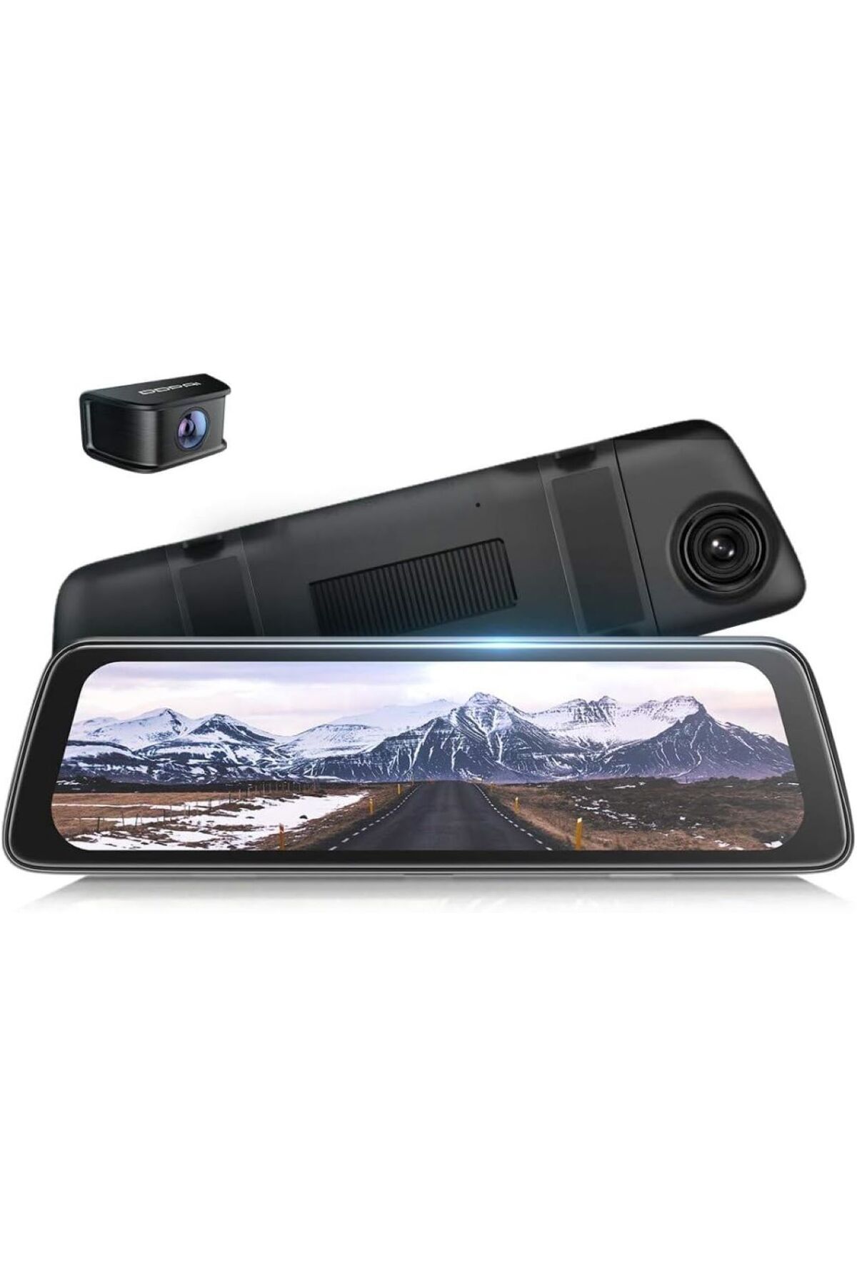 Genel Markalar E3 Dikiz Aynası Kamerası, 2K Ön, 1080P Arka, Gece Görüşü, Park İzleme, G-Sensörü