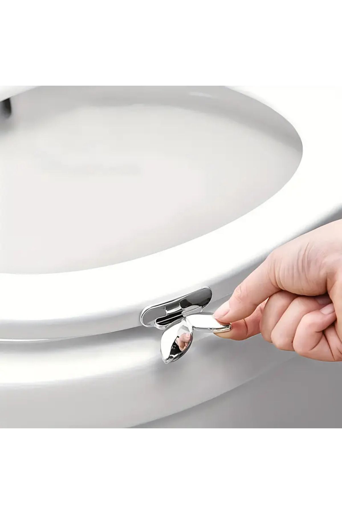 BABUN-2 Pcs Pasteable Practical Toilet Toilet Seat Lid Lifter Lifter Apparatus Handle Drawer Handle 4