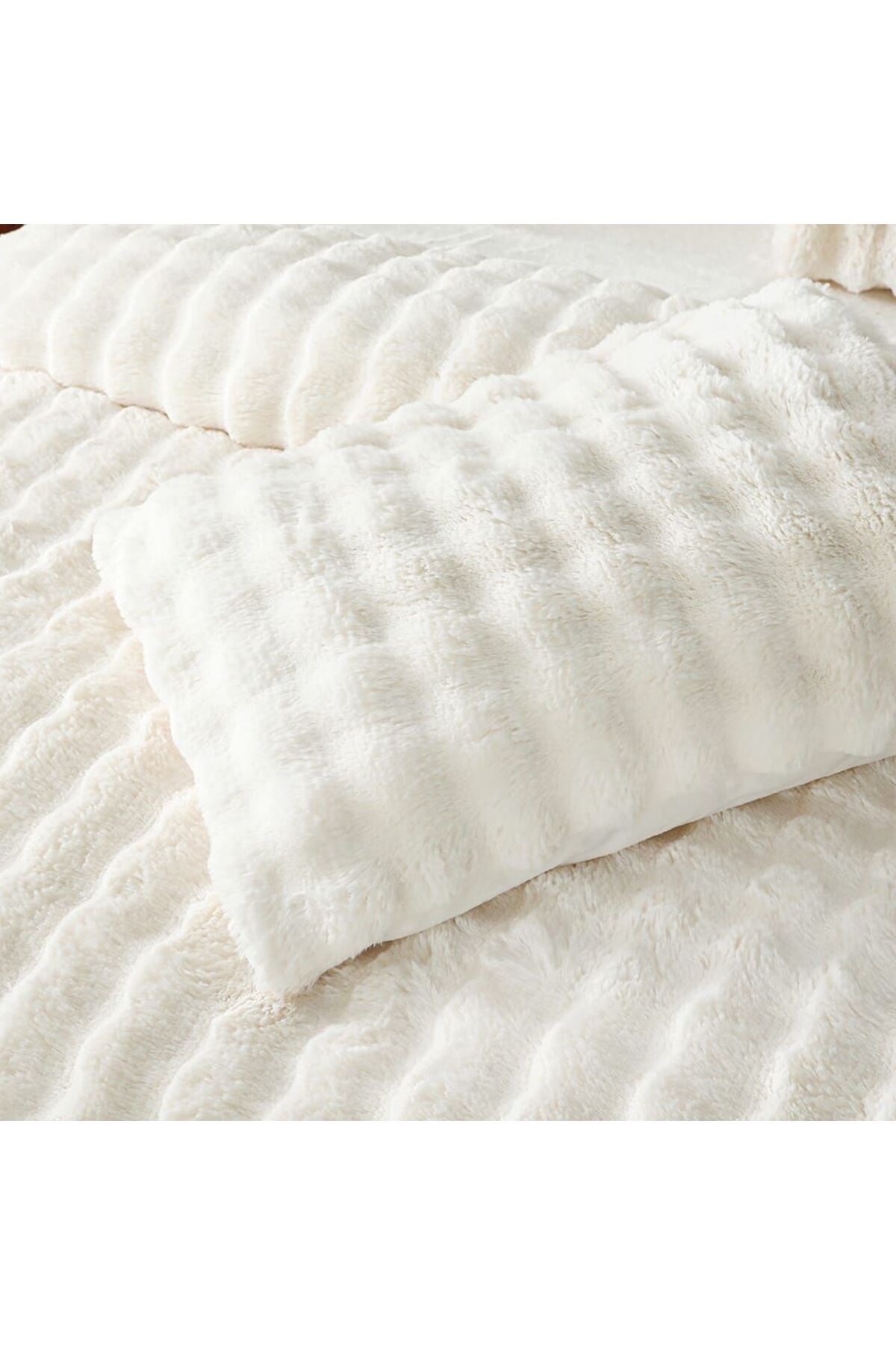 gülce home-Bubble Rabbit Feather Sleeping Set and Bed Cover 5