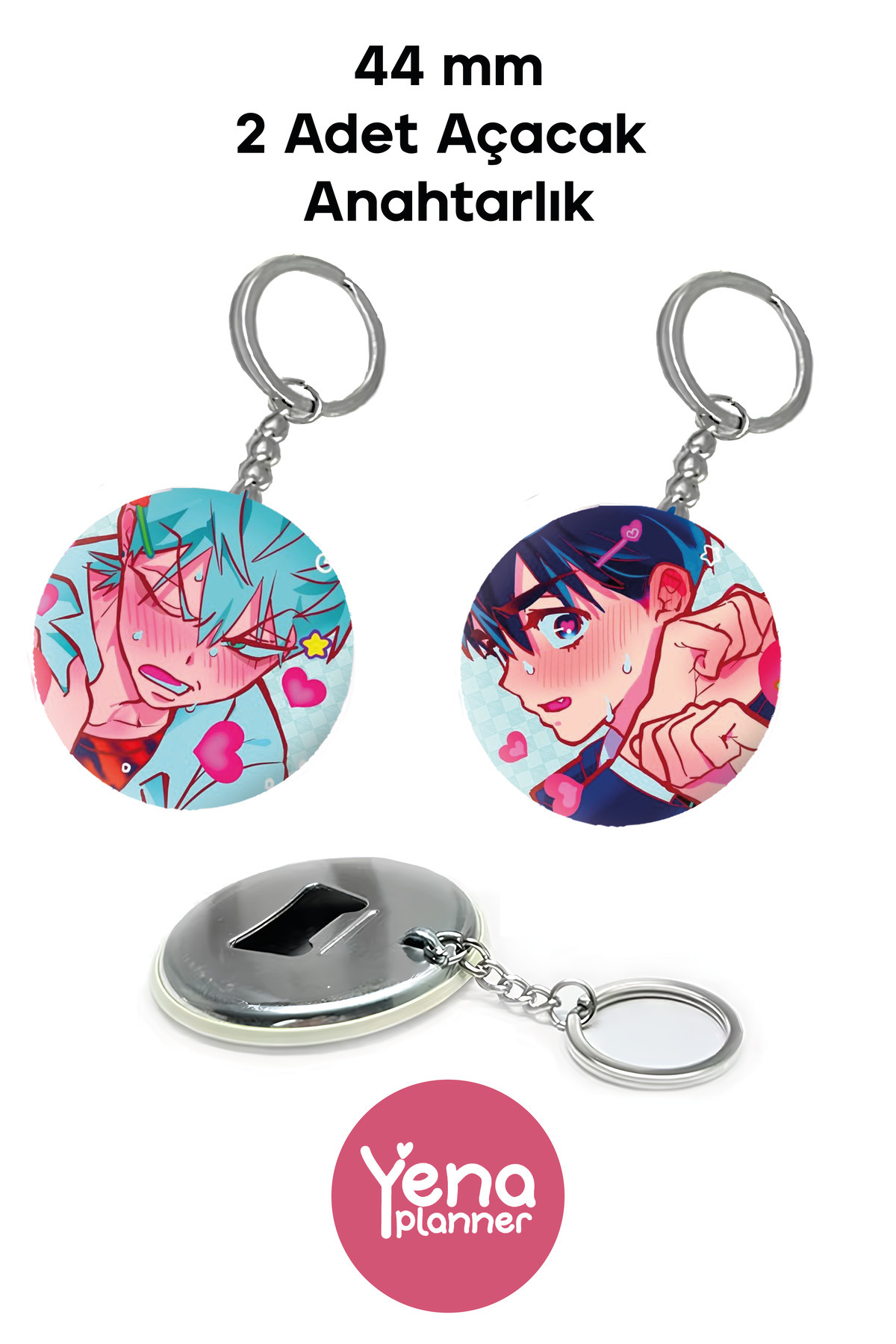 Yenaplanner Alien Stage Çanta Süsü Seti /Açacaklı Anahtarlık