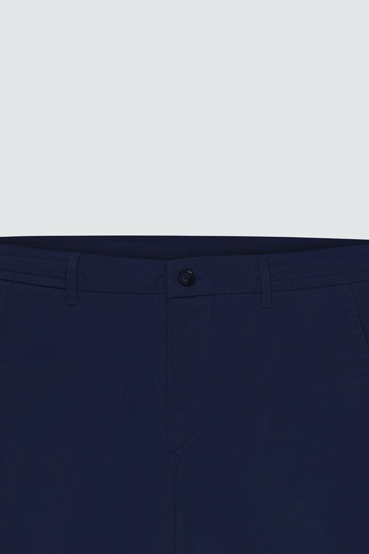 AC&Co / Altınyıldız Classics-Navy Blue Oversize Men's Trousers - Tied Waist, Stretchy Cotton, Dobby Side Pocket 7