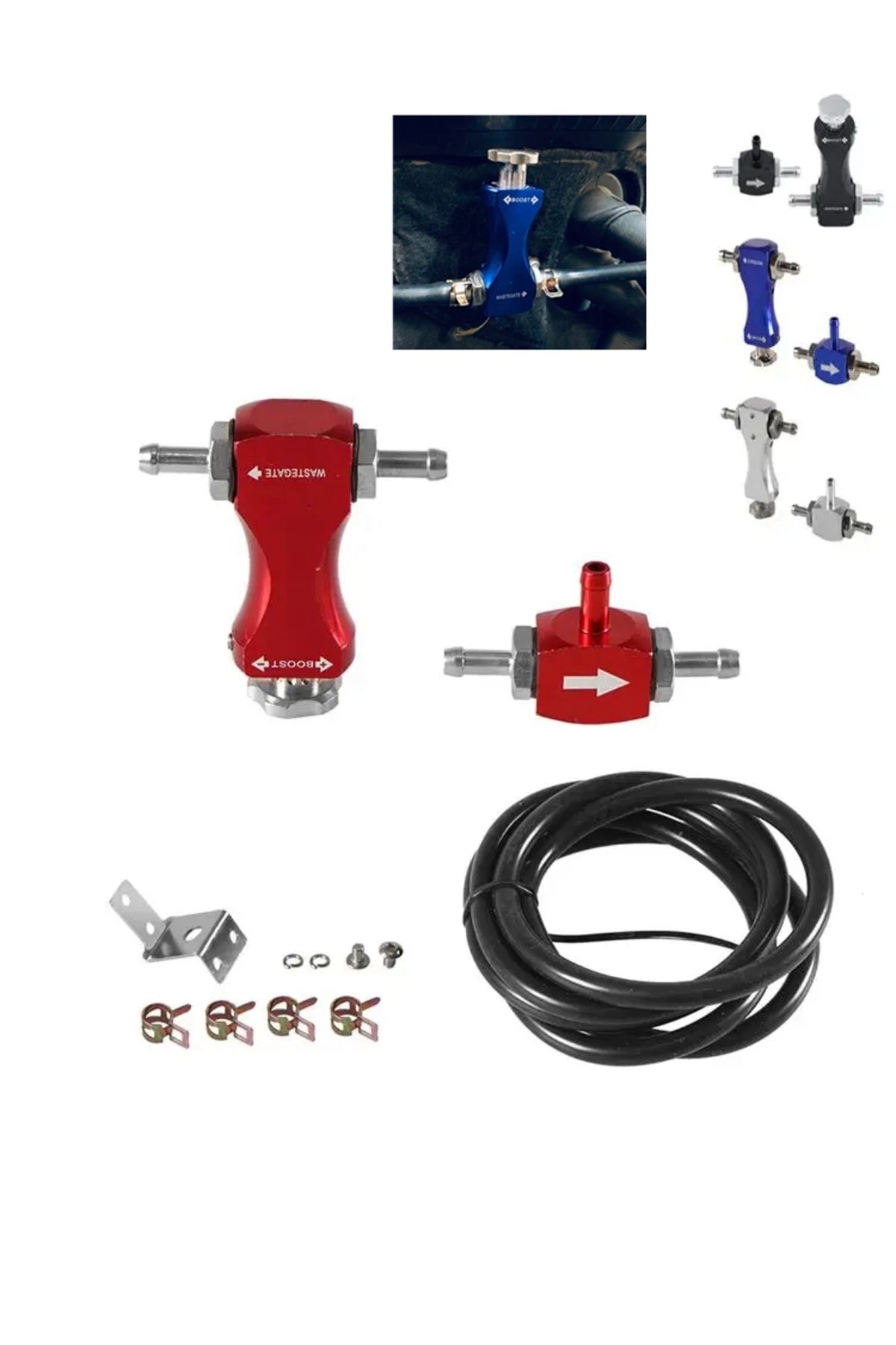 Choice-Universal Manual Turbo Boost Controller Bleed Valve Pressurize Regulating Kit Car Modified Turboc... 8