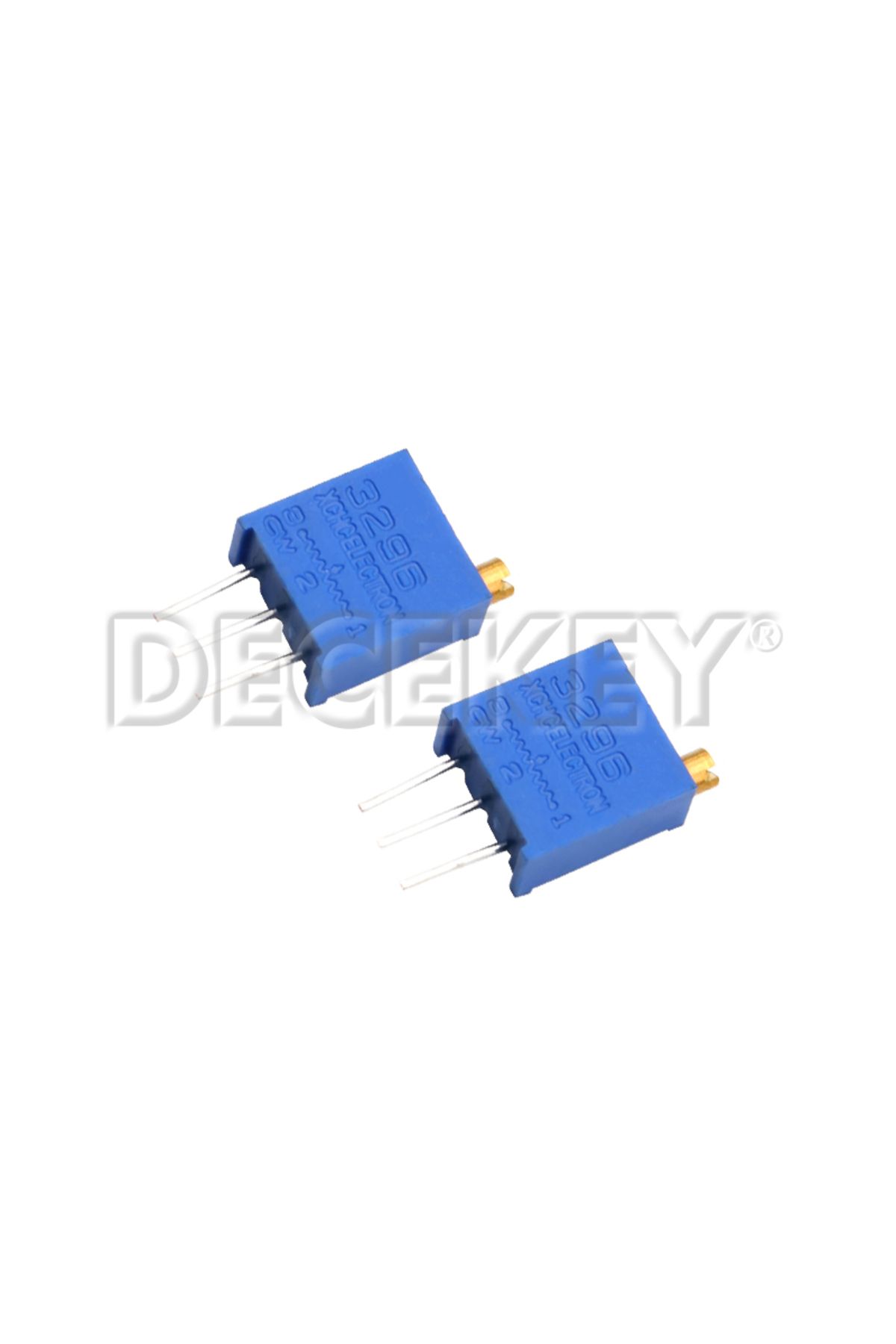Choice-10k Ohm 10pcs 3296w Potentiometer Precision Adjustable Resistance Multi-turn Trimming 1k 2k 5k 10k 1 6