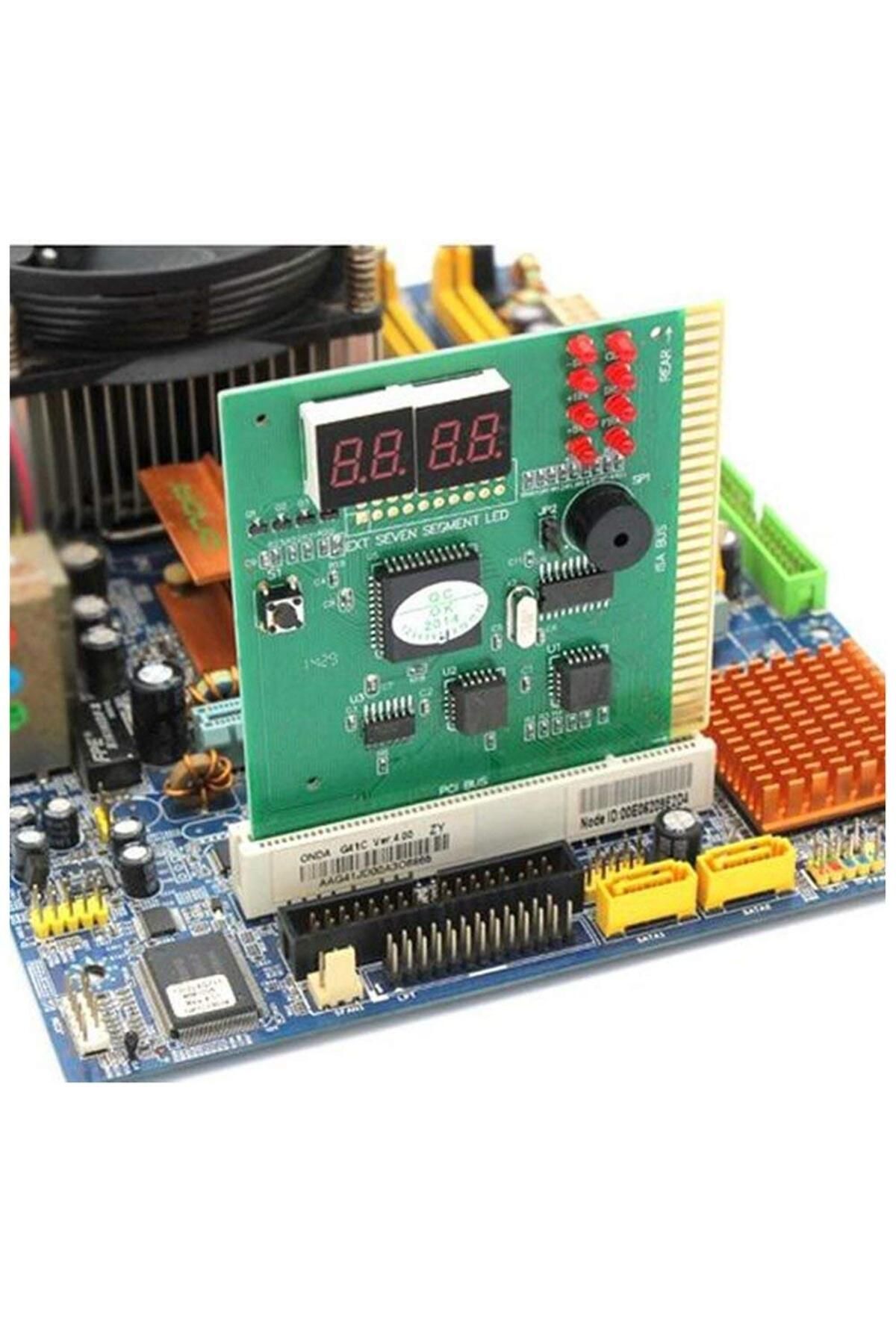 Ninth World-جهاز اختبار اللوحة الأم AK PCI & ISA - شاشة عرض تشخيصية مكونة من 4 أرقام لتصحيح أخطاء اللوحة الأم للكمبيوتر الشخصي... 4