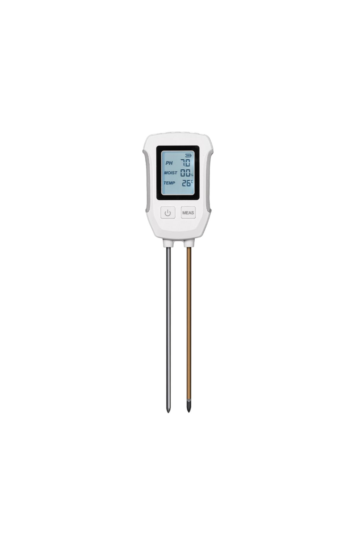 Choice-Beige Moes 3 In 1 Soil Ph Detector Tester Lcd Screen Thermometer Temperature Moisture Meter For Gard 1