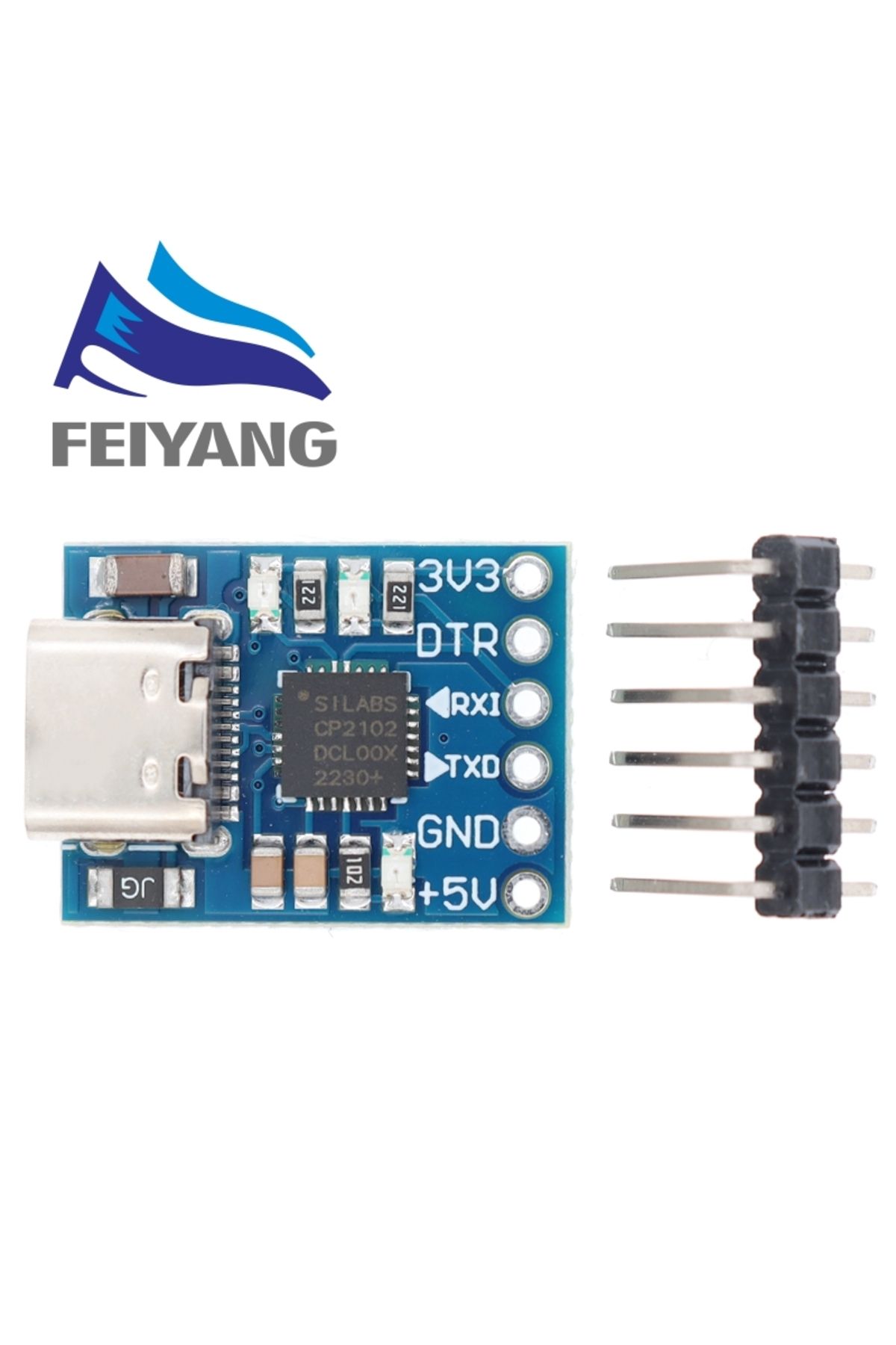 Choice-CP2102 USB 2.0 to UART TTL 5PIN Connector Module Serial Converter STC Replace FT232 CH340 PL2303 ... 7