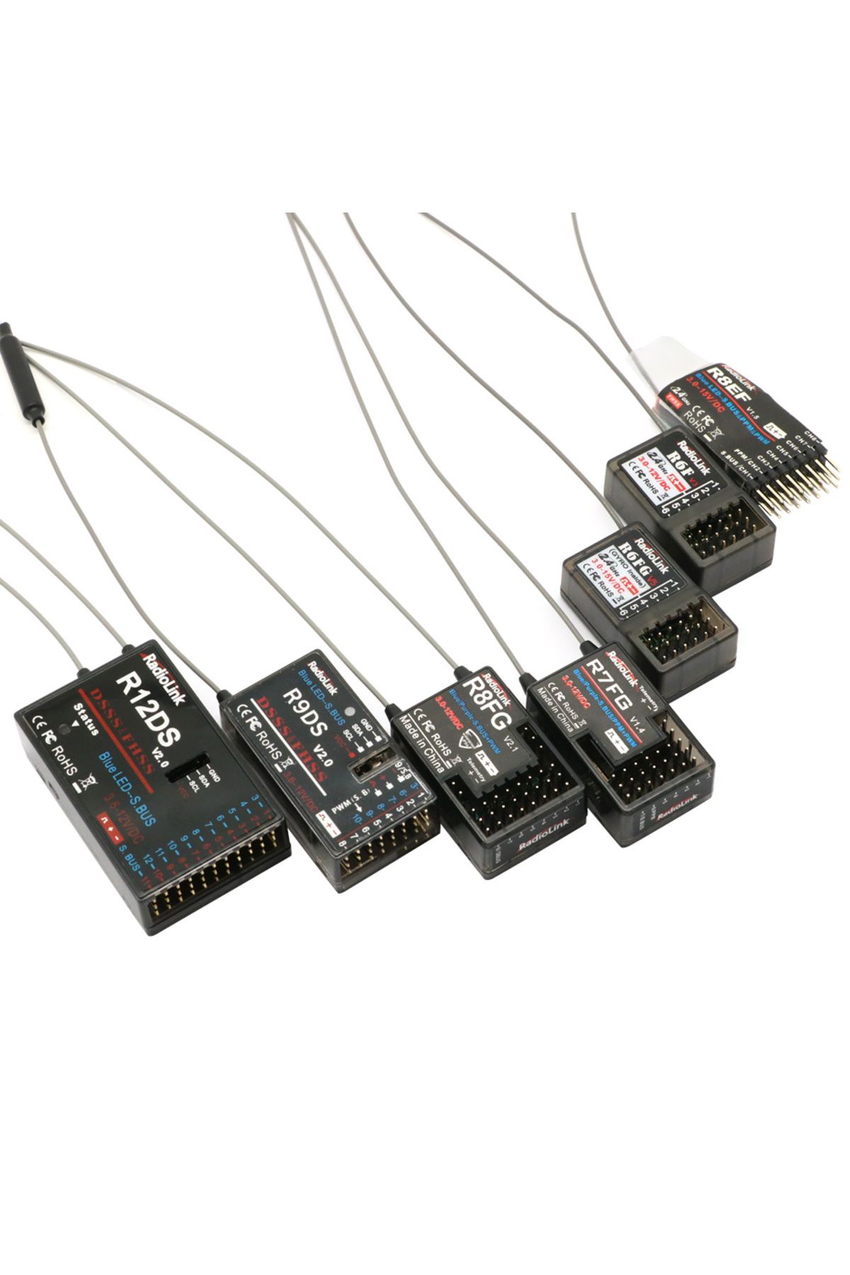 U-Angel-1988-Radiolink R12DSM R12DS R9DS R8SM R8EF R8FM R8F R7FG R6DSM R6DS R6FG R6F R4FG R4F Rc Receiver 2.4G... 4
