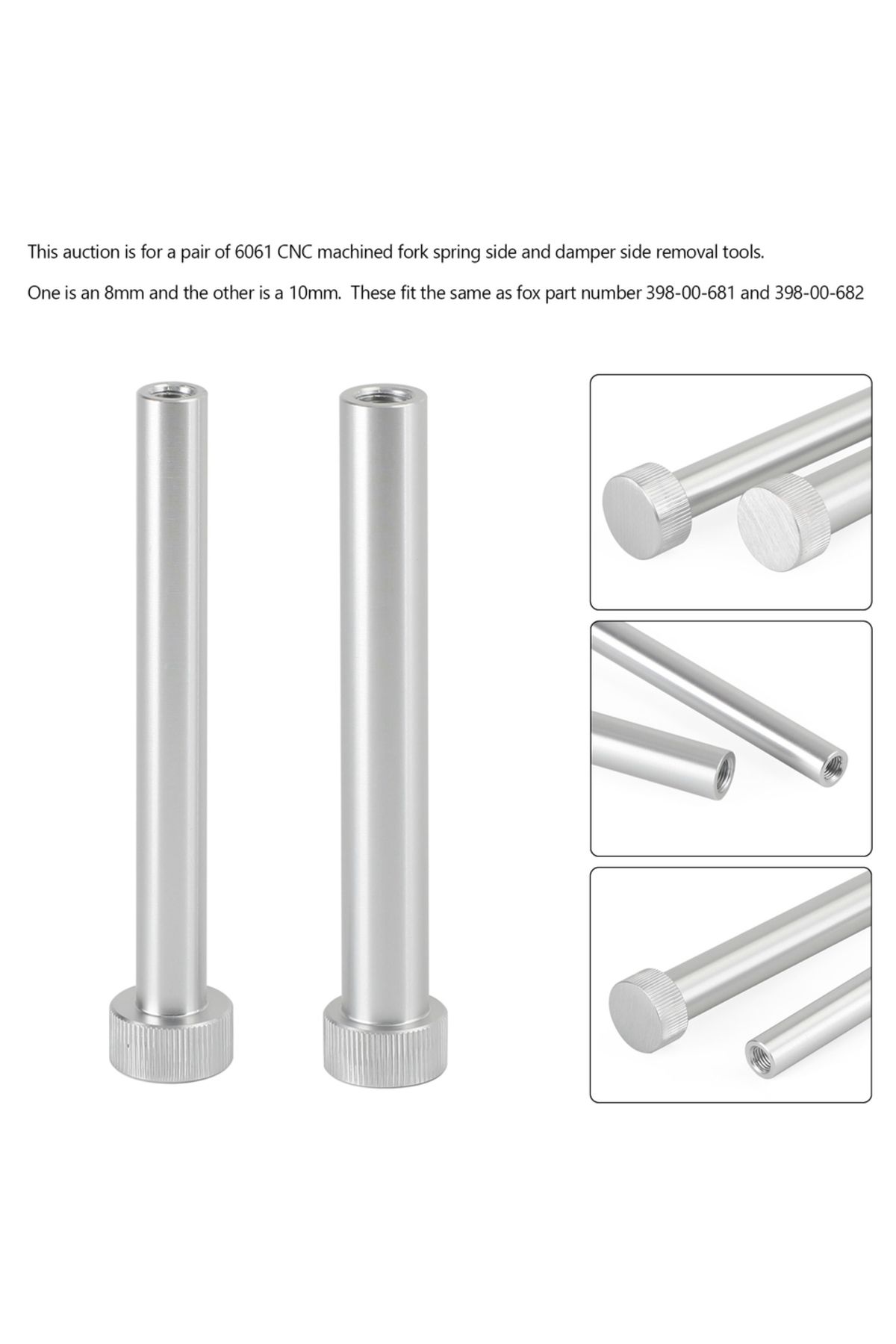 Choice-Artudatech Spring & Damper Side Removal Tool For Fox Fork - Clone Of 398-00-681&398-00-682 2