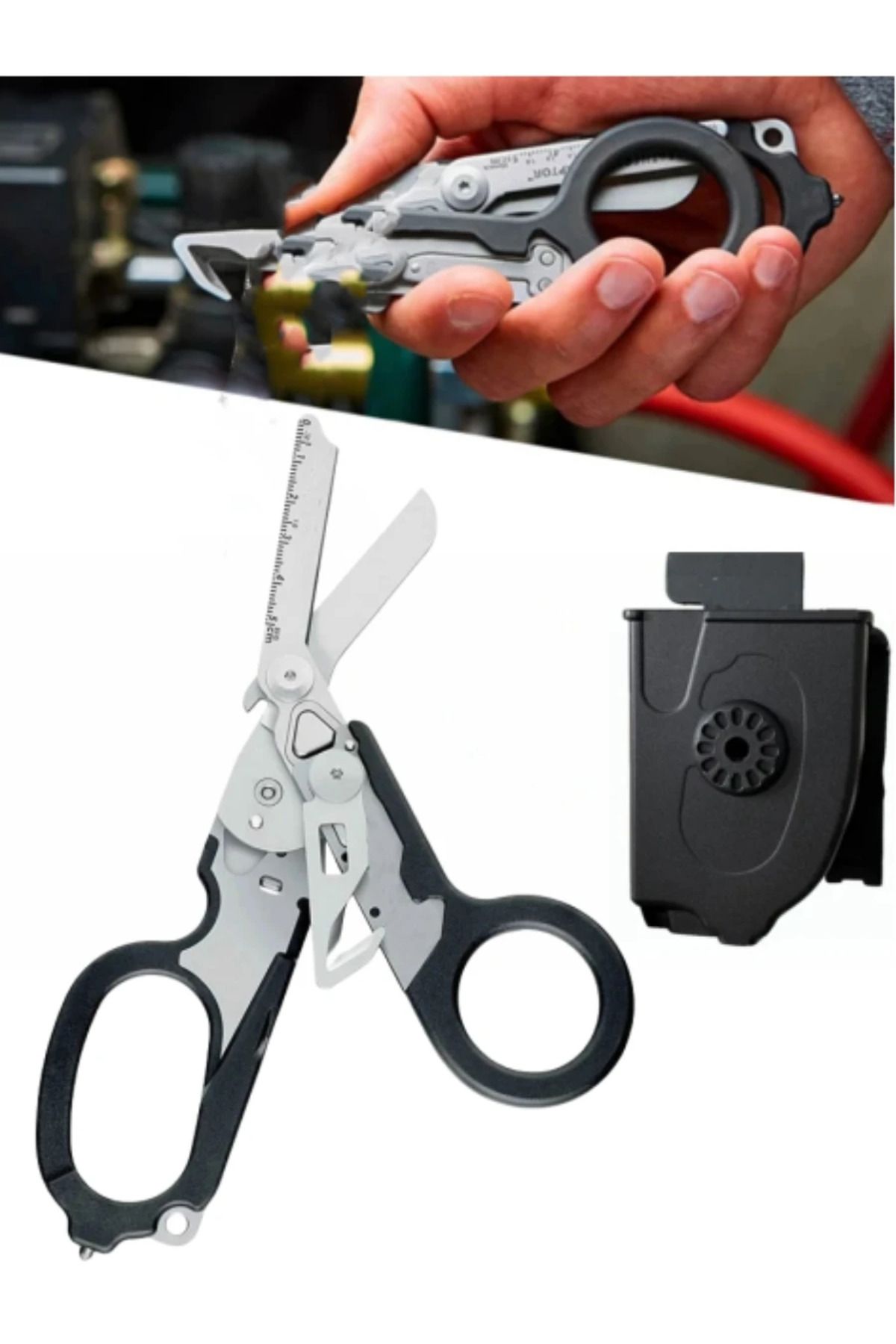 Choice-Multifunction Scissors First Aid Expert Tactical Folding Scissors Outdoor Survival Tool Combinati... 8