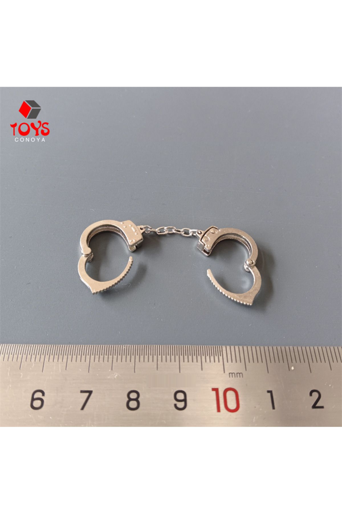 Choice-Vstoys 1/6 Scale Openable Metal Handcuffs Model Male Female Soldier Scene Props Accessories Fit 1... 5