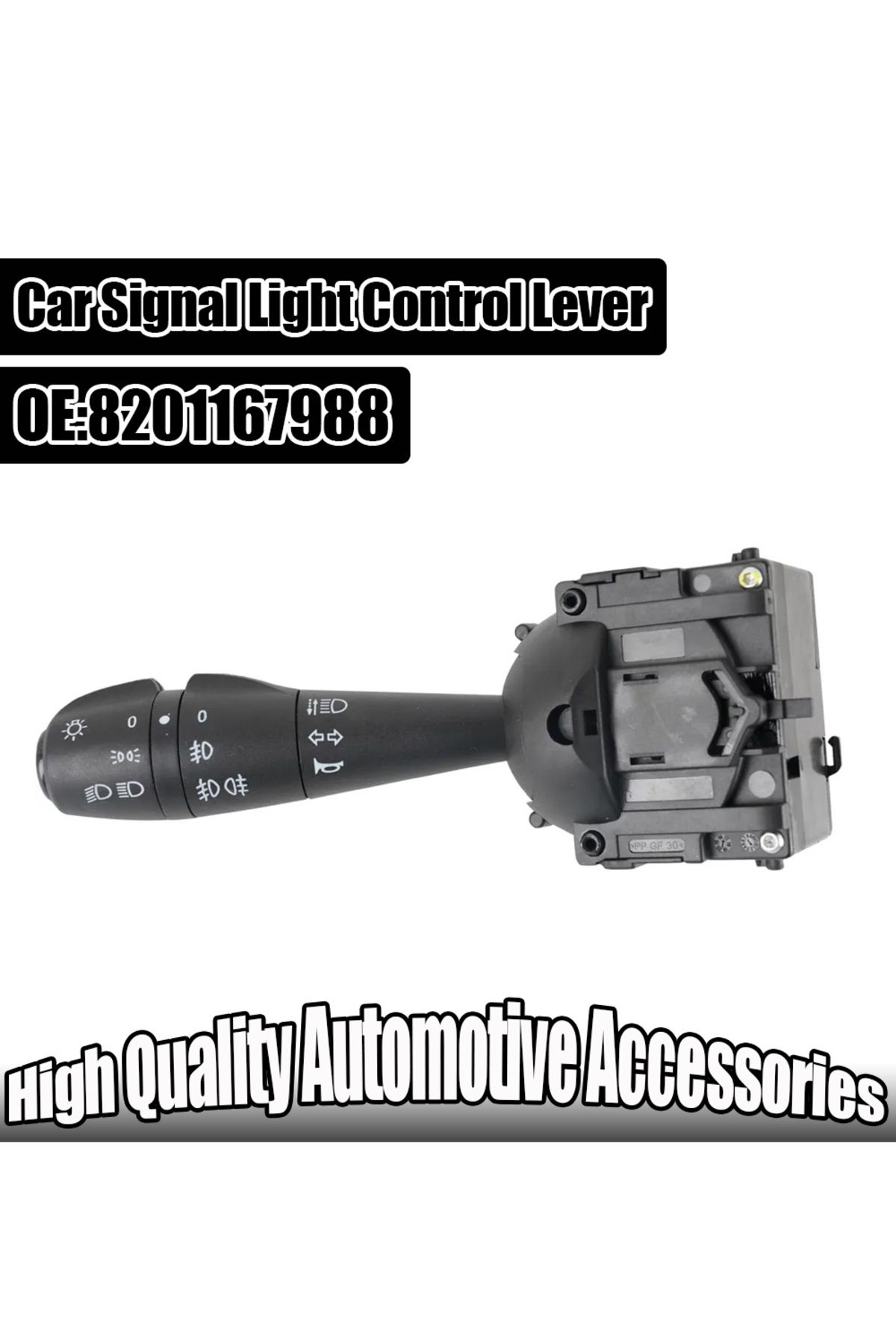 LARATH-8201167988 Car Turn Signal Lever Headlight Switch Turn Signal Light Controller For Renault Dacia ... 8