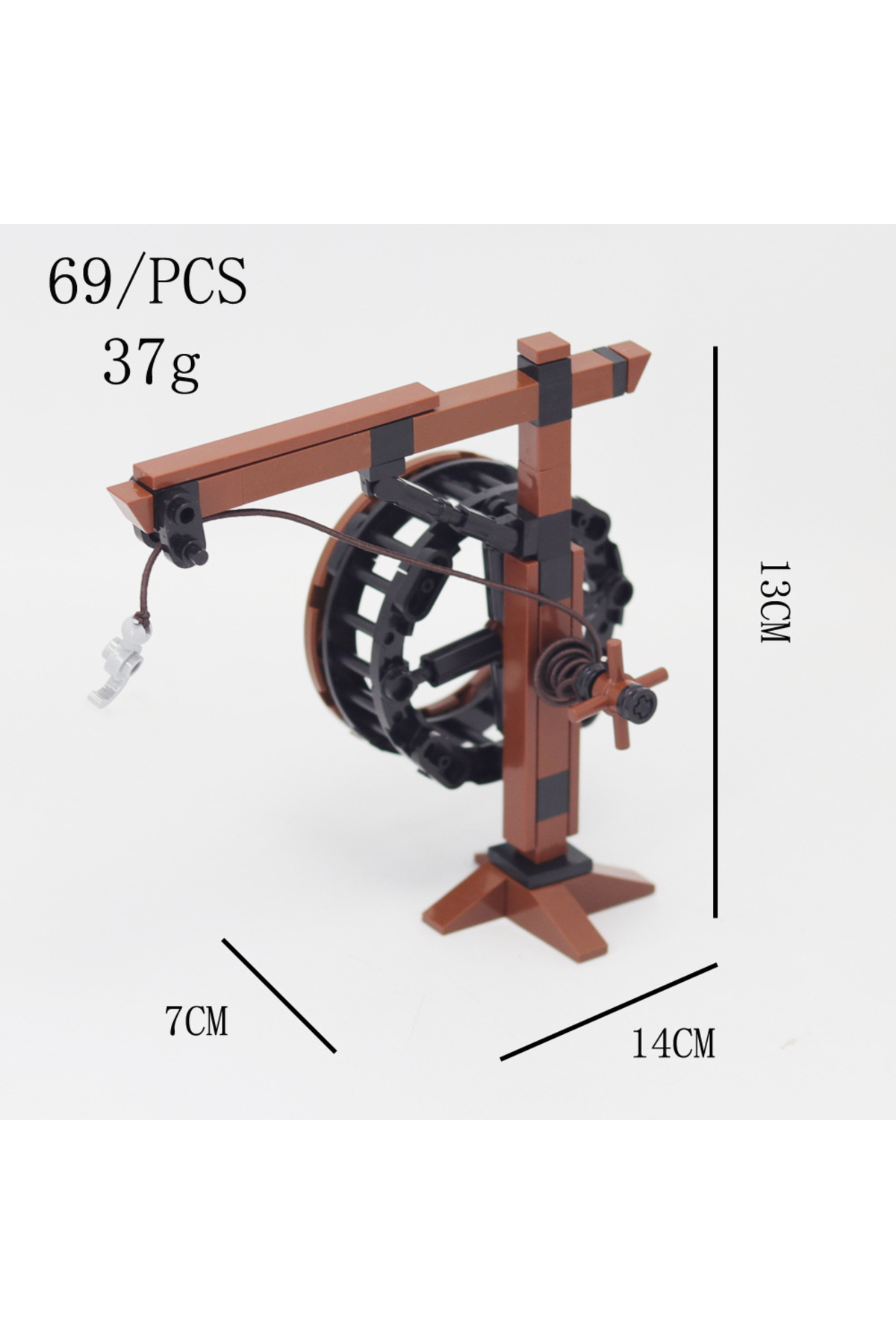 بدون جعبهٔ اصلی خلاقیت قرون وسطی نظامی معماری ابزار جرثقیل سکو لوازم جانبی ساختمانی