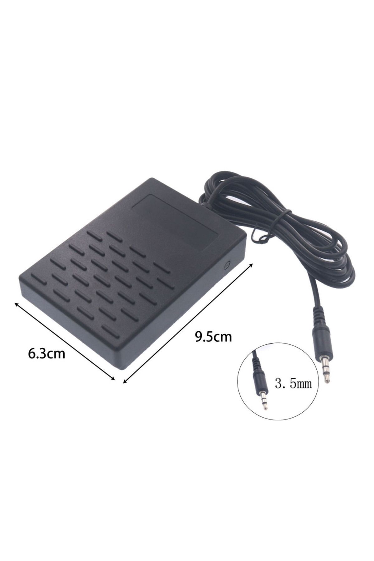 Choice-Electric Piano Sustain Foot Pedal Professional Foot Pedal 3.5mm Plug for Synthesizers Electric Pi... 3