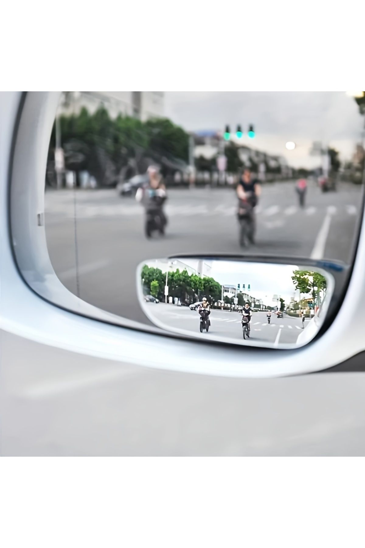 Choice-2Pcs Car Arc Wide-angle Rearview Mirror Clear Slim Blind Spot Reversing Glass Convex Rear View Mi... 5