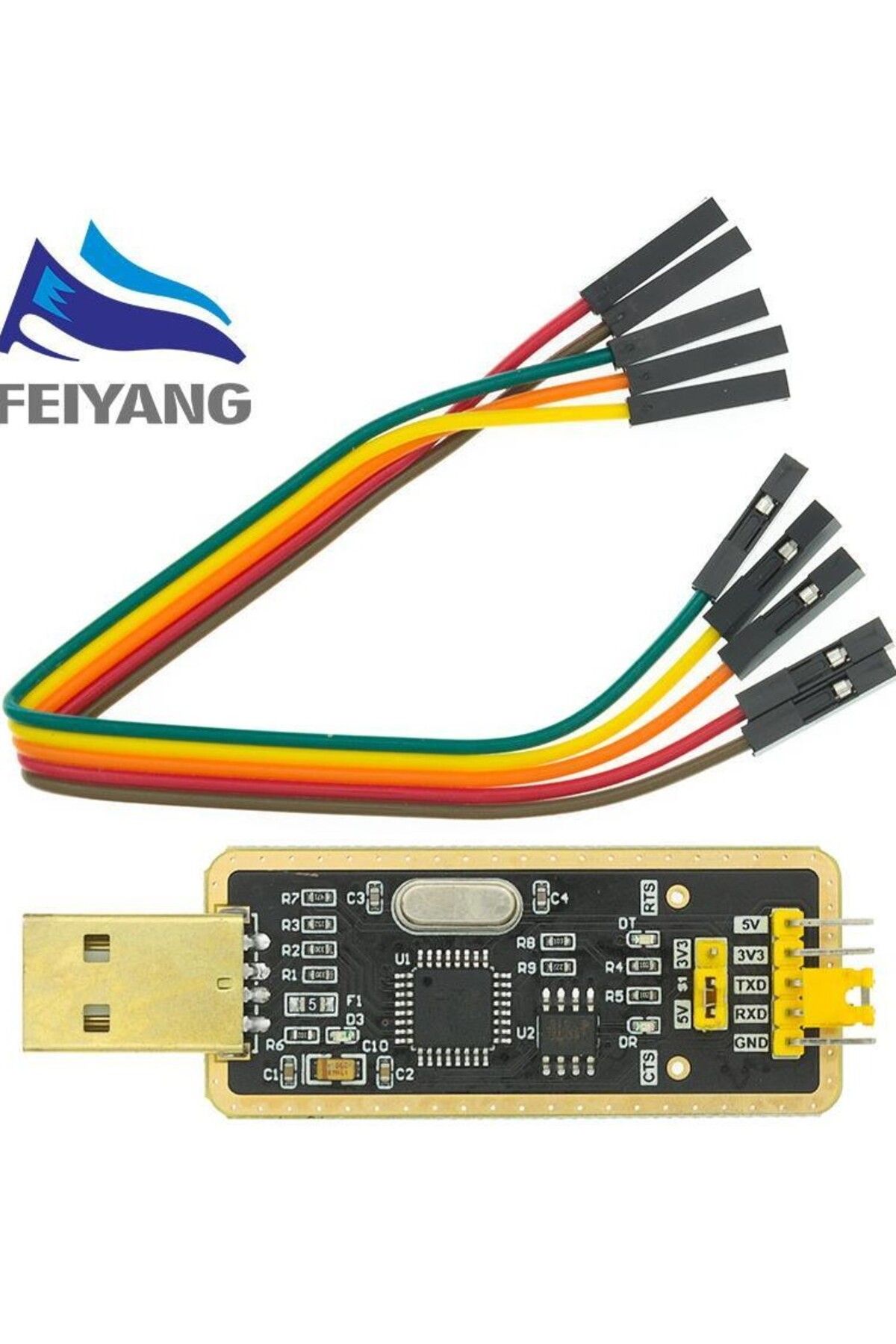 Choice-FT232 FT232BL FT232RL USB 2.0 to TTL Level Download Cable to Serial Board Adapter Module 5V 3.3V ... 8