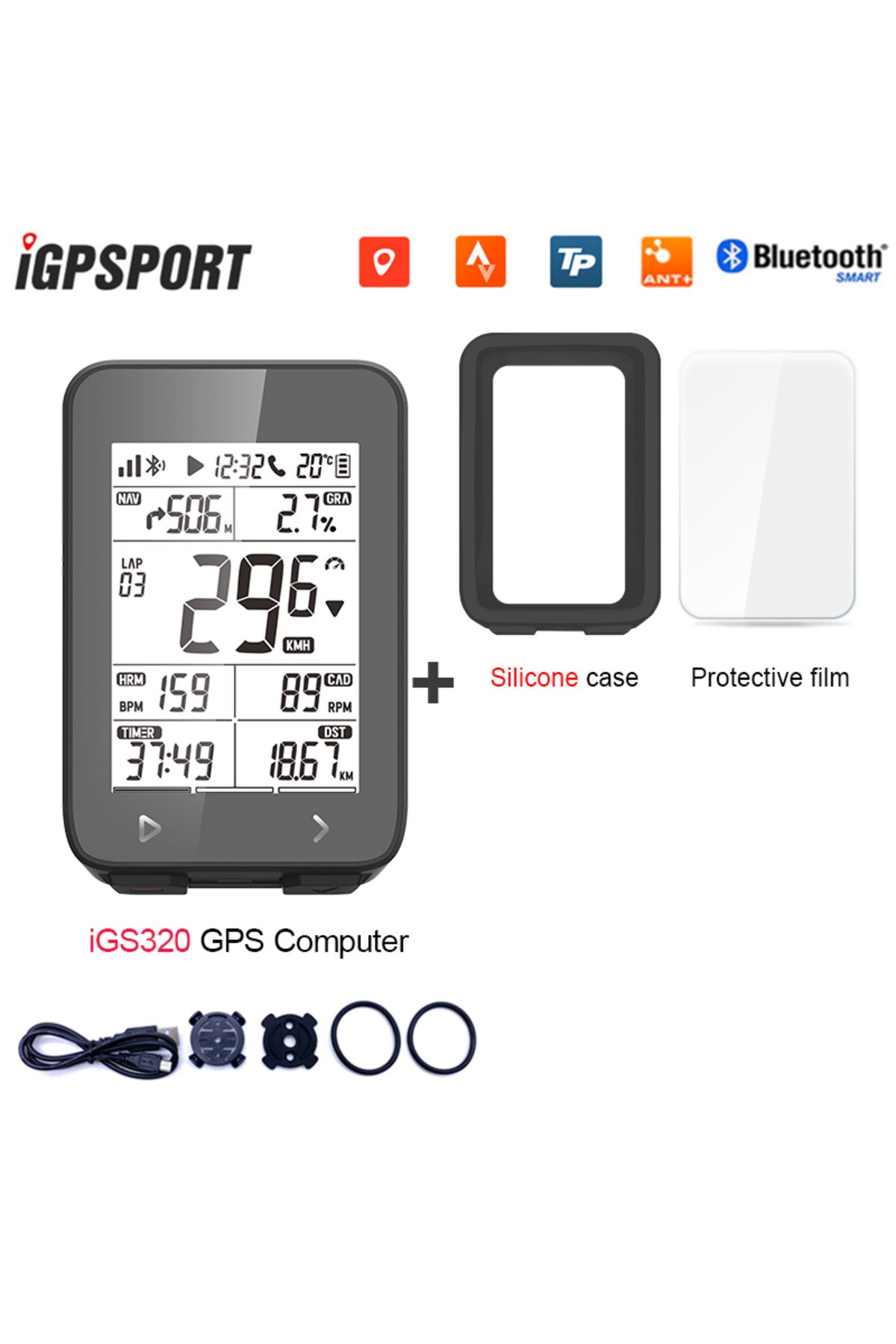 Choice-Igs320 Igpsport Igs320 Bicycle Computer Gps Global Offline Map Cycling Odometer Igs 320 Support Elec 1