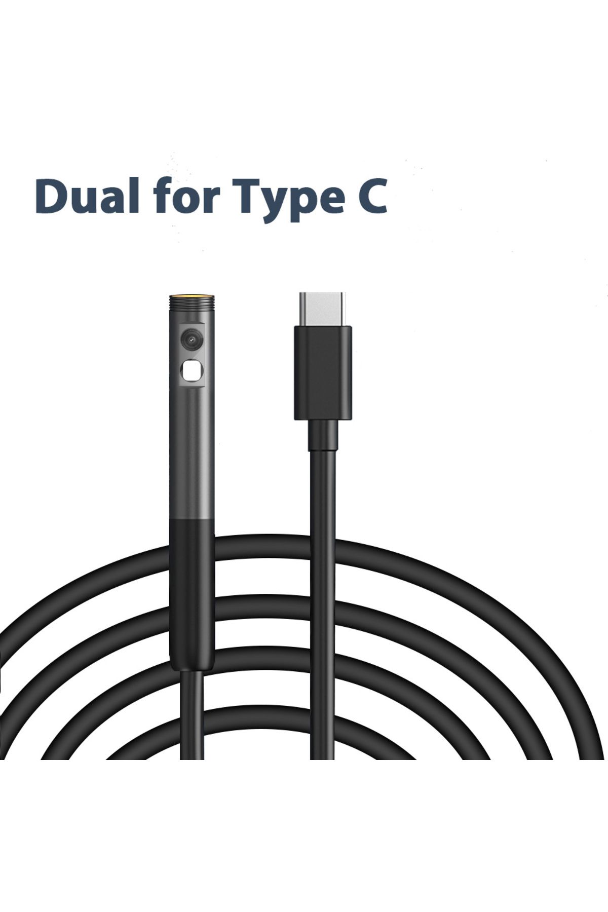Choice-3m Dual For Type C Inskam Endoscope Inspection Camera 3 In 1 Micro Usb/type-c Mini Inspection Camera 1