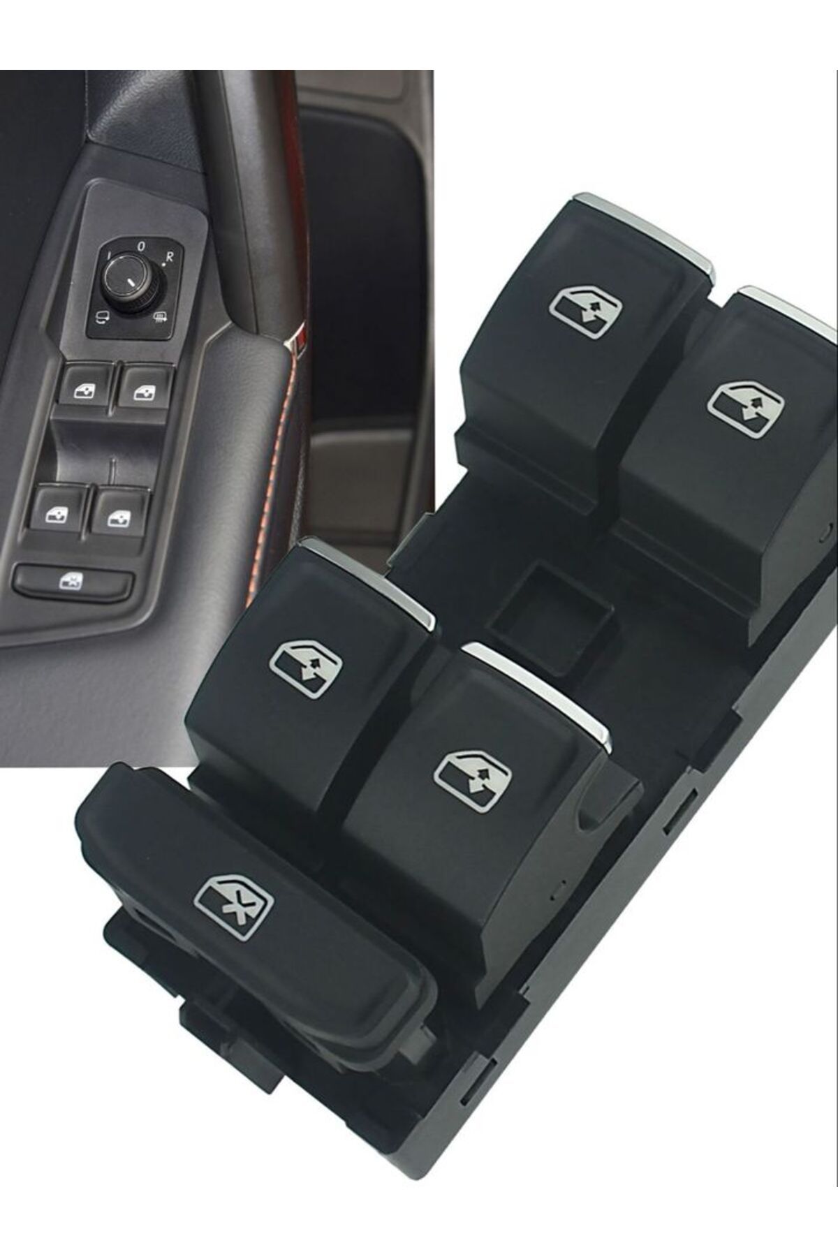 Choice-Electric Power Window Main Control Button Switch Window Master Switch for VW Golf MK7 Passat B8 S... 7