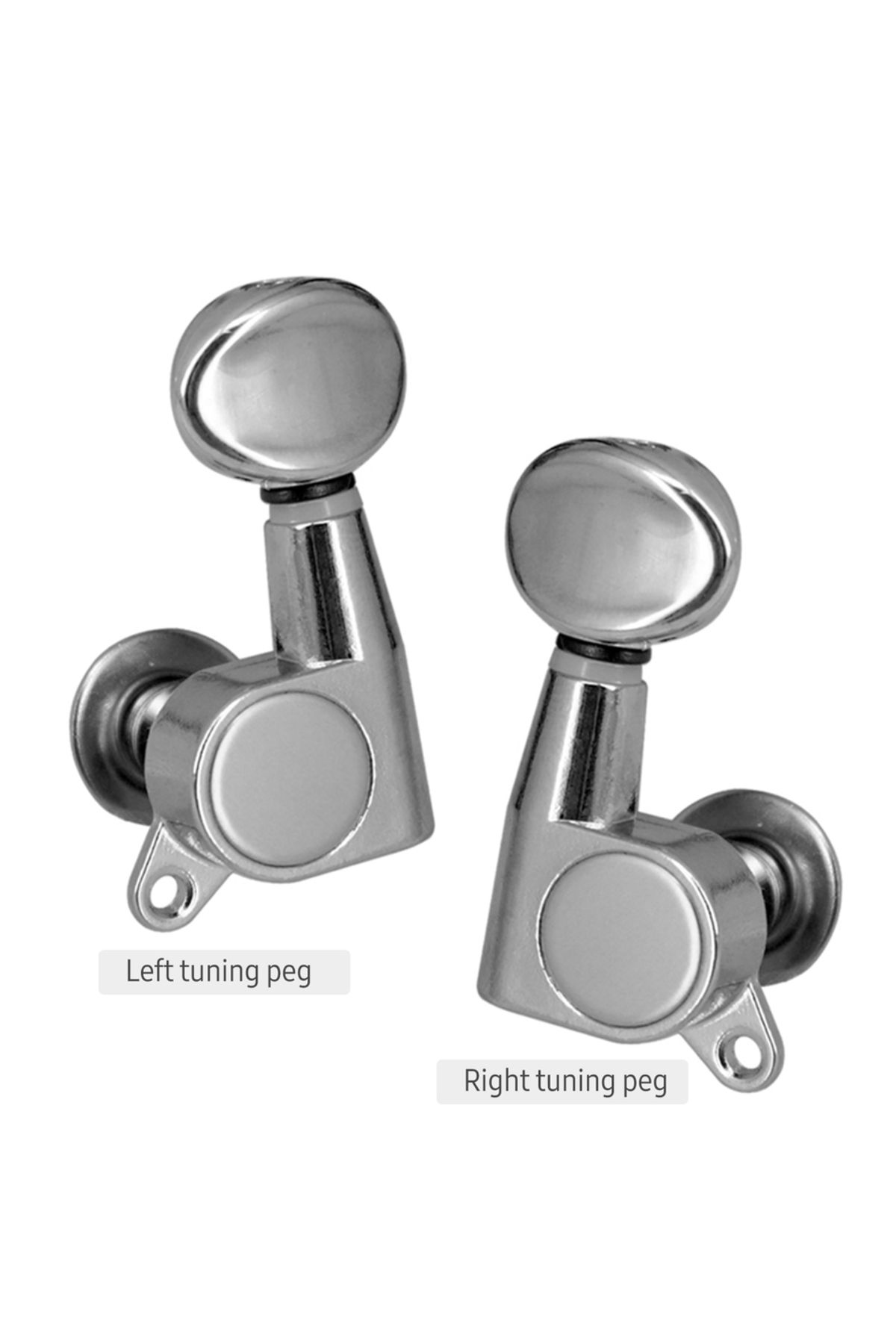 Choice-4 Pcs Ukulele Tuning Peg Uke Knobs 1:15 Closed Style Tuners Tuning Key For 4 String Ukelele 4