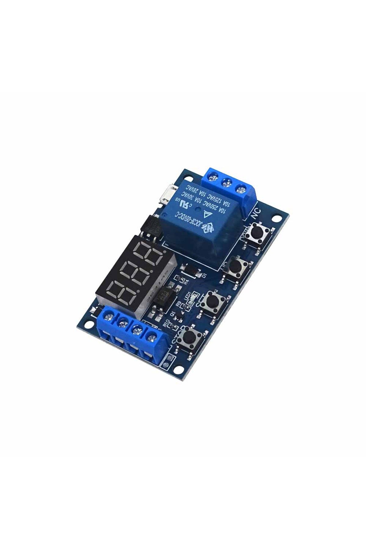 Choice-DC 6-30V Timer Relay Programmable Delay Relay Module Cycle Timer with LED Display 6V 9V 12V 24V M... 6