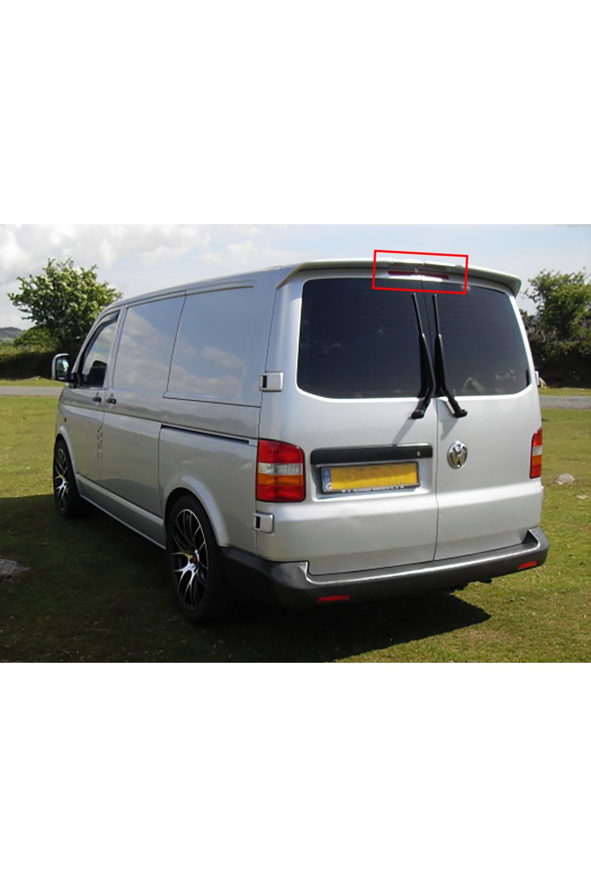Choice-Red Angrong 1 Pair Led High Level Third Brake Stop Light Lamp For Vw T5 T6 Transporter Caravelle 03- 5
