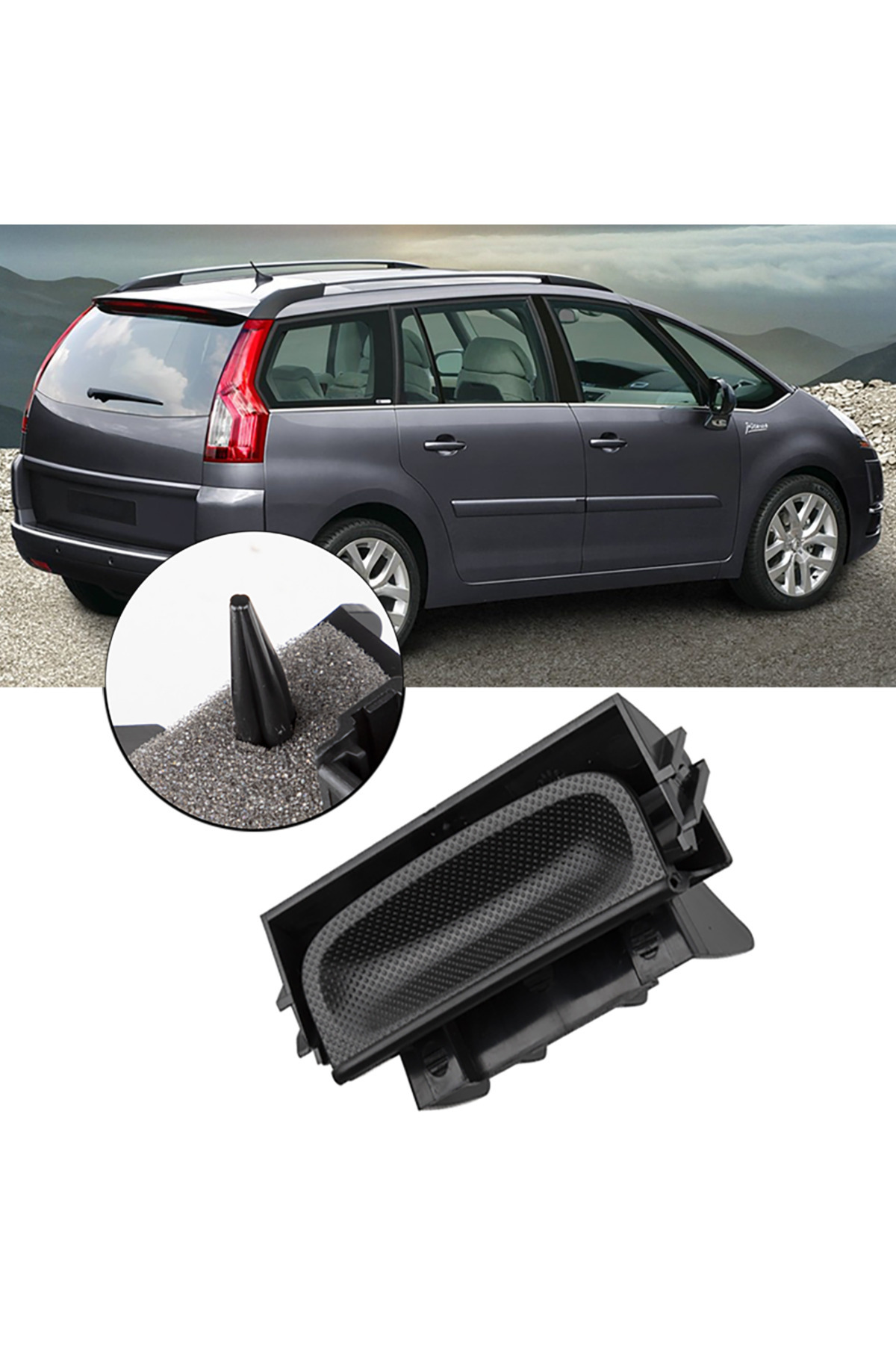 Choice-Tailgate Boot Handle With Micr Switch 8726V7 For C4 Grand Picasso 2006-2013 NEW 8