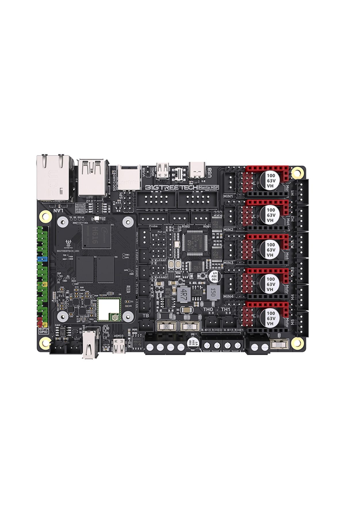 Choice-CB1 EMMC 32G BIGTREETECH Manta M4P M8P M5P Motherboard 32bit With CB1 for Klipper Raspberry Pi CM4 V 2