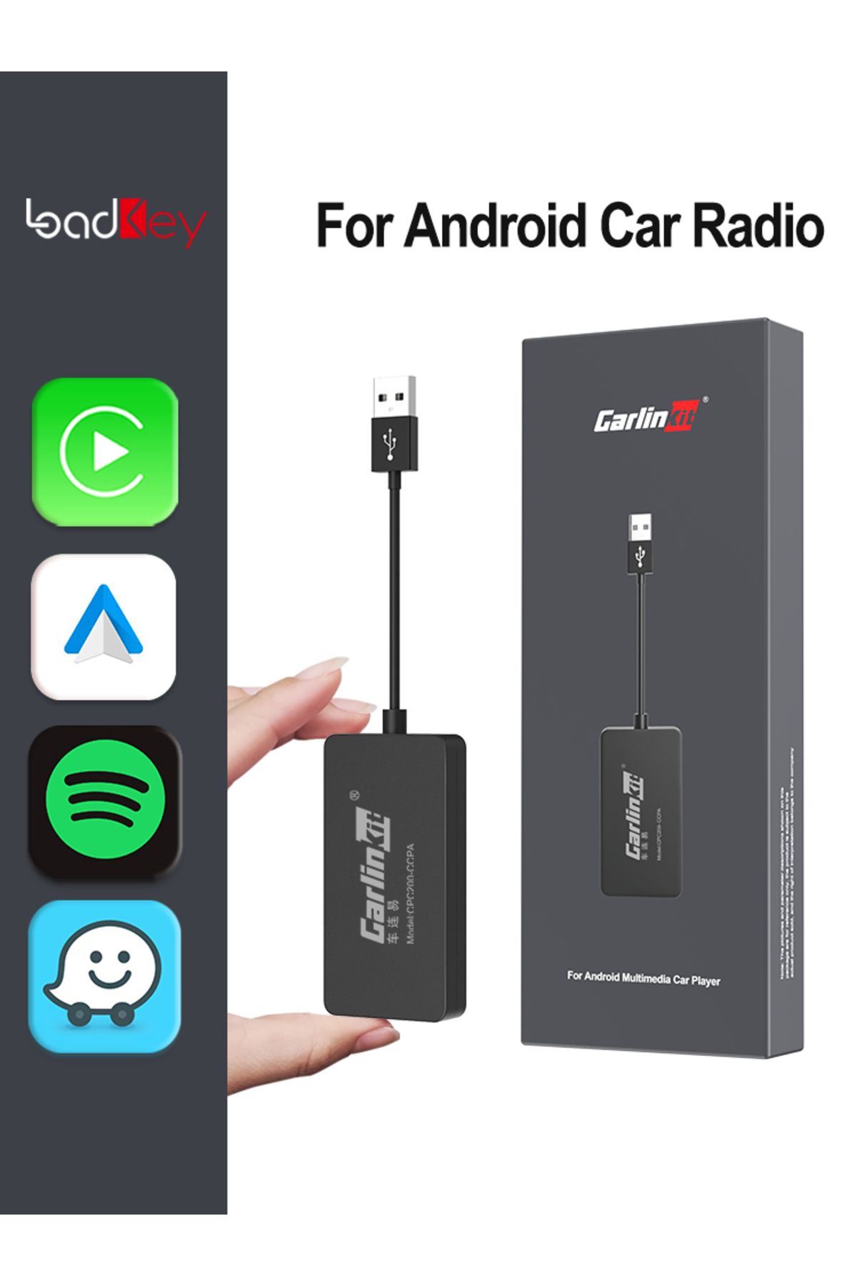 Choice-LoadKey & Carlinkit Wired & Wireless CarPlay Wireless Android Auto Dongle for Modify Android Scre... 8