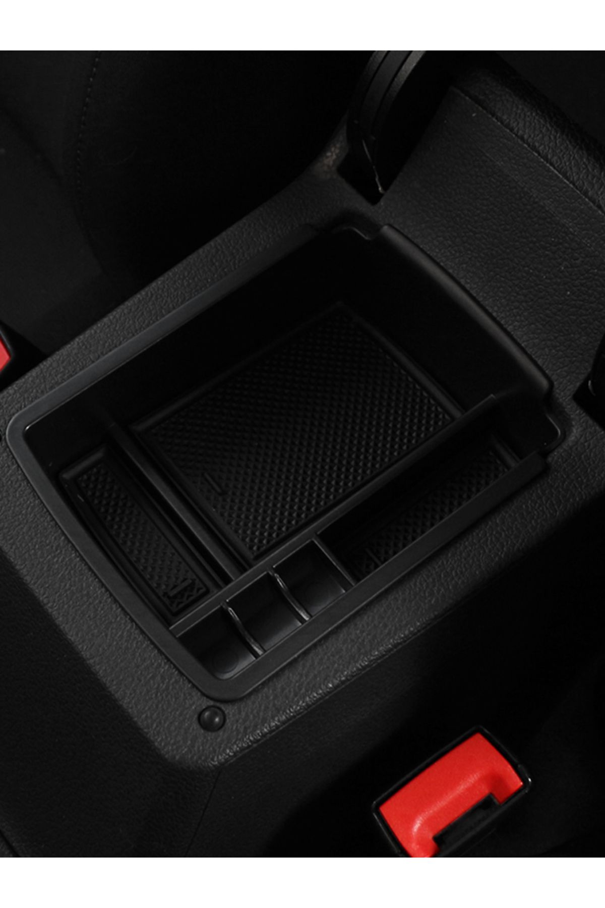Choice-Car Center Console Tray Center Console Tray Keep Your Car Tidy Black Center Console Glove Box for... 7