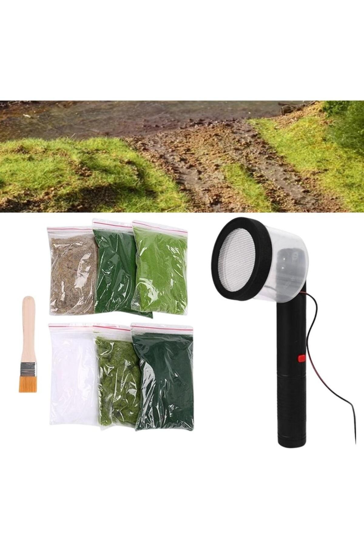 Choice-Static Grass Applicator for Landscaping with 6 Bags Static Grass Planting Grass Machine Flocking ... 3