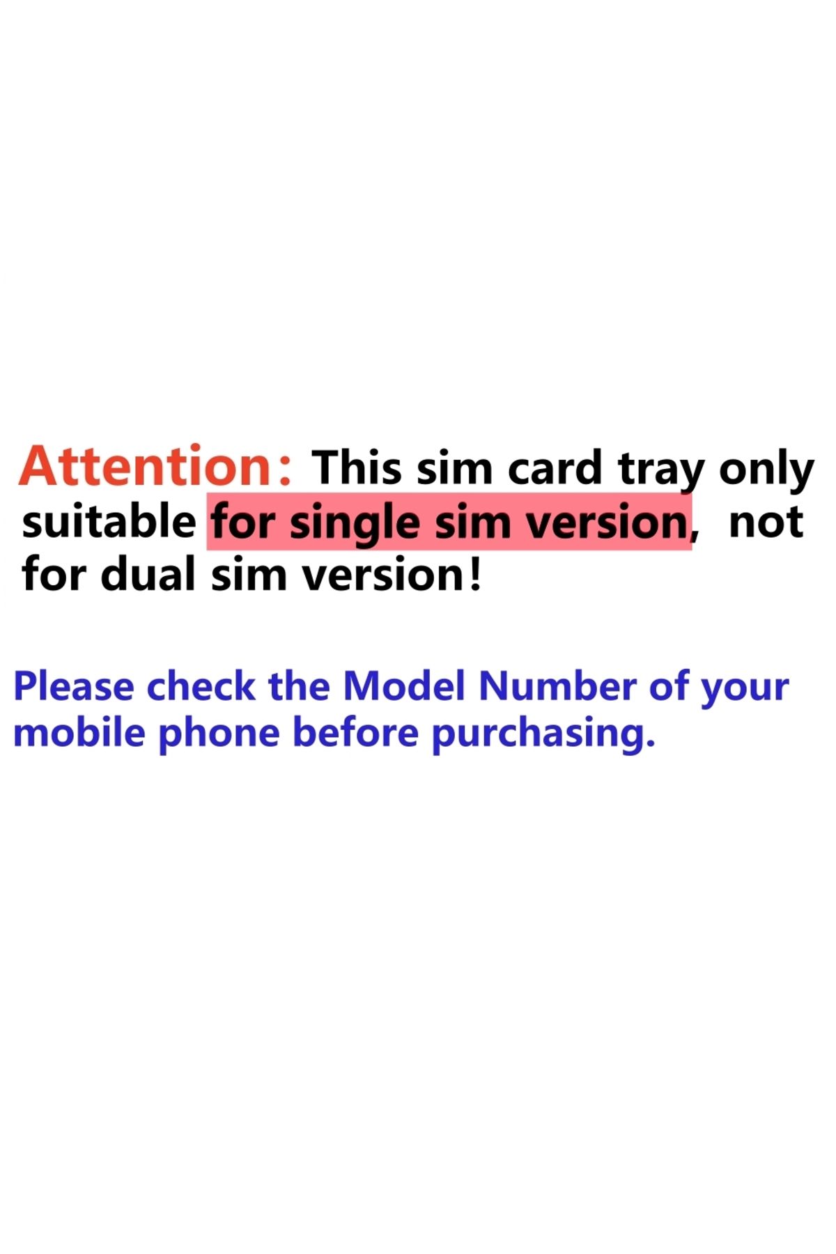 Choice-For 11 White Single Sim Card Tray Holder Slot Replacement For Iphone 11 And 11 Pro Max With Eject Pi 4