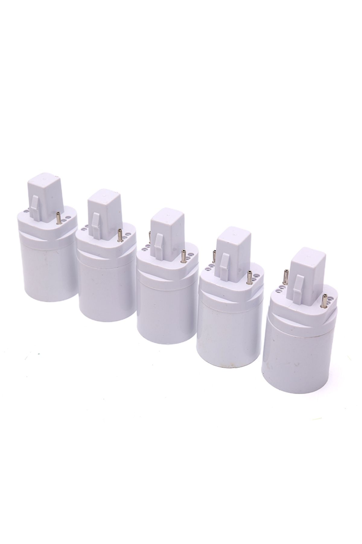 ZLinKJ-5PCS G24 To E27 Socket LED Lamp Adapter Flexible Extend Lamp Base LED Light 3
