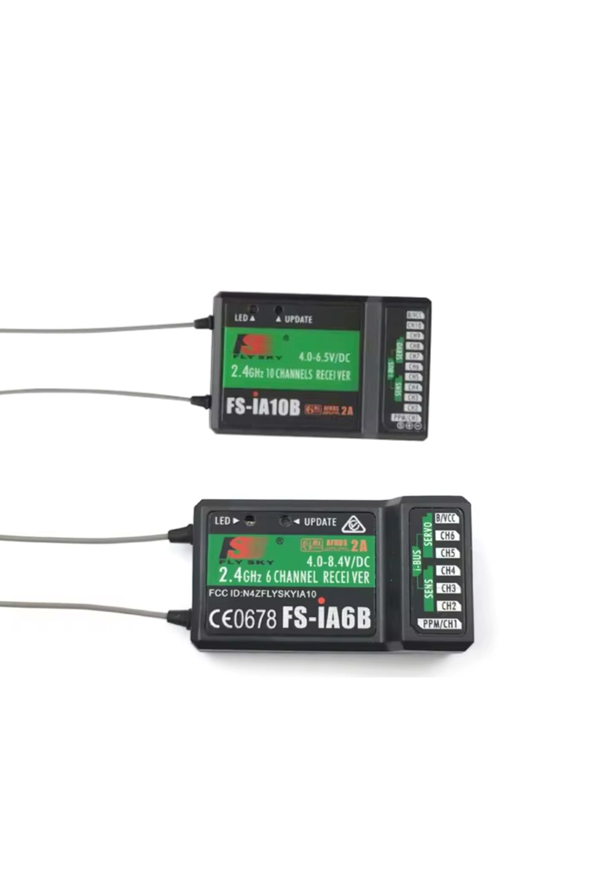 Choice-Ia6b Flysky Ia10b 2.4g 10 Channel Receiver / Ia6b 6ch Receiver Compatible With I6 I6s Ia6b Transmiso 8