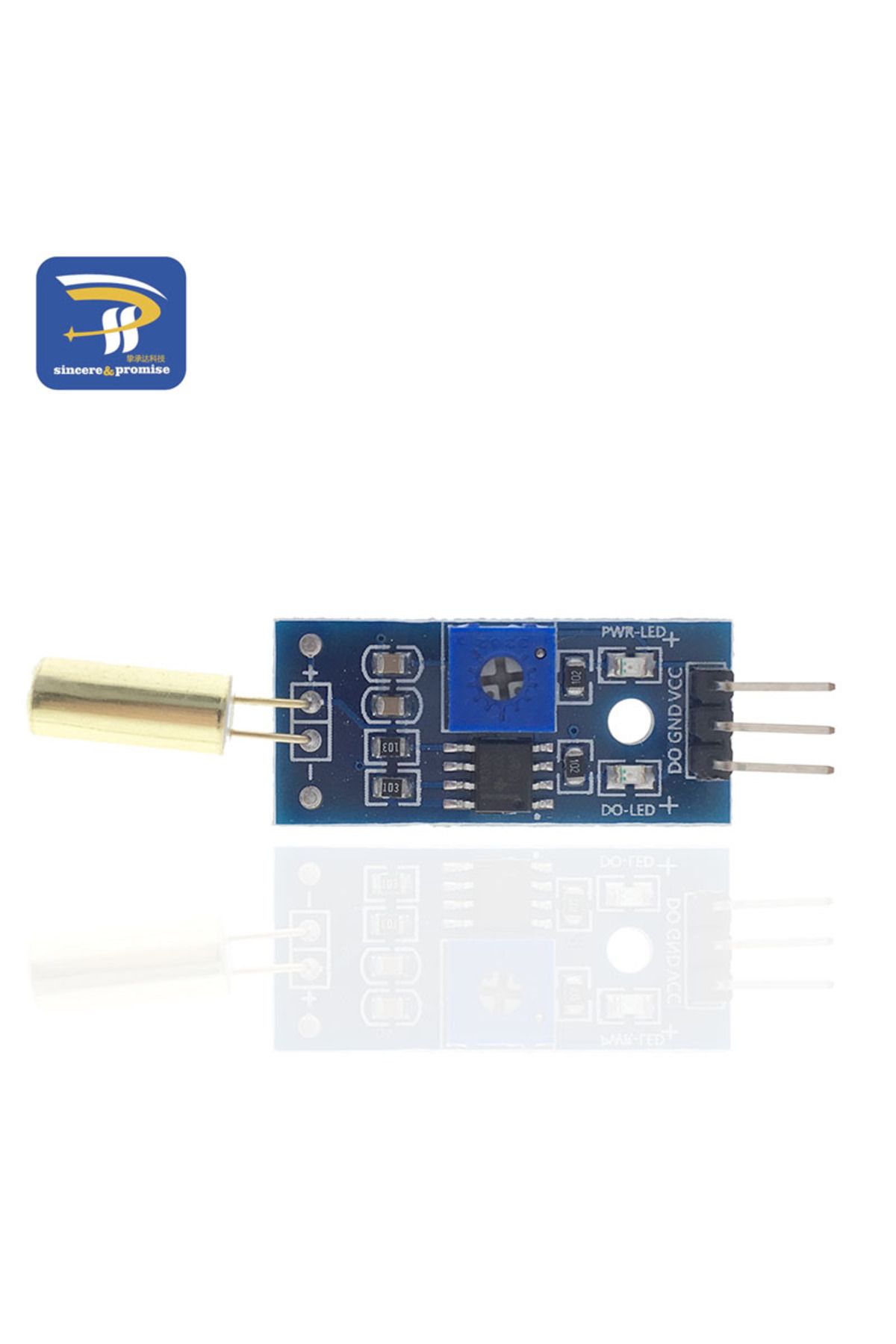 Choice-Tilt Sensor Module Switch SW-520D Angle Vibration Microcontroller Electronic Building Blocks Smar... 3