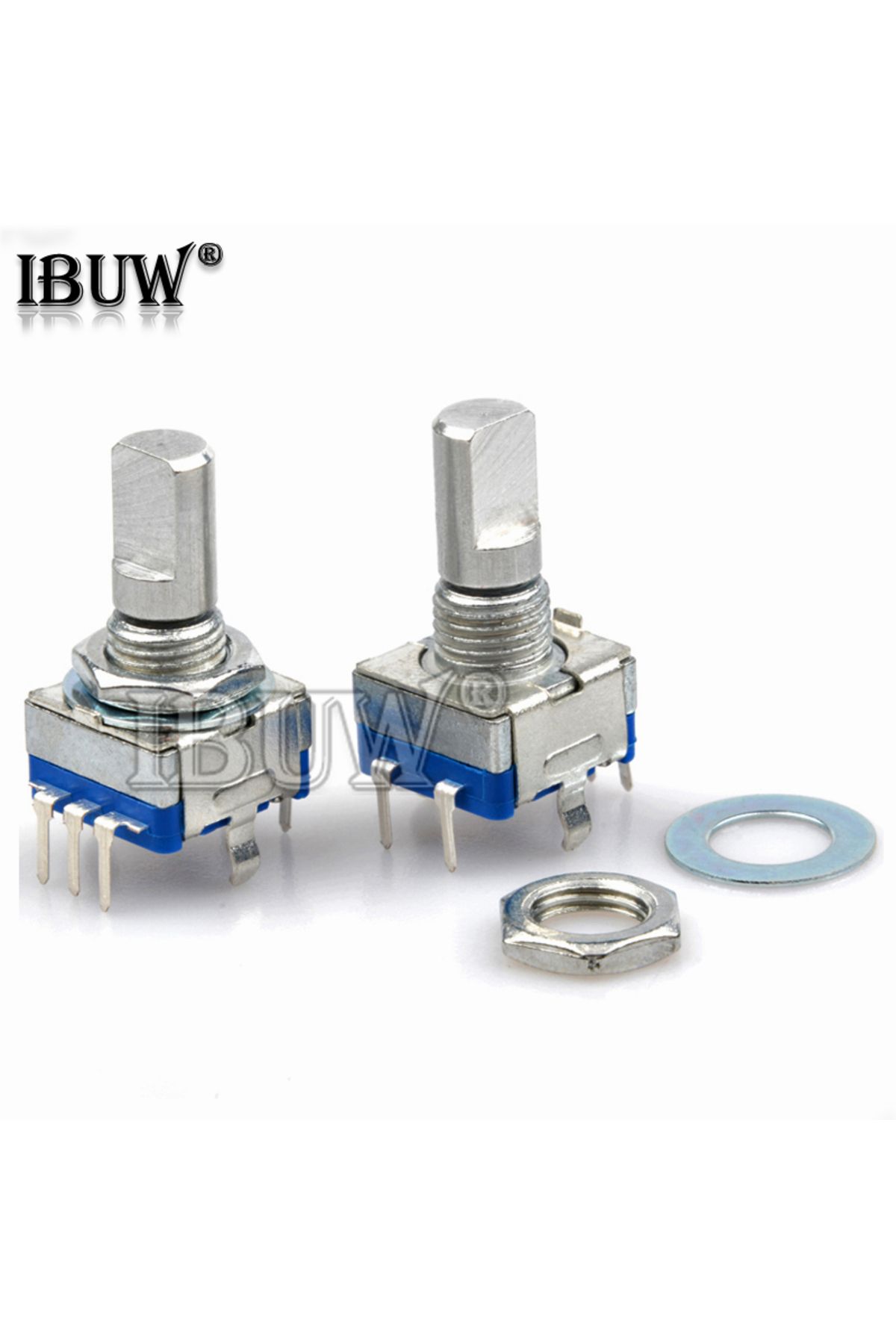 Choice-Plum 20mm 5PCS Half / Plum axis rotary encoder, handle length 15mm / 20mm code switch/ EC11/ digital 2