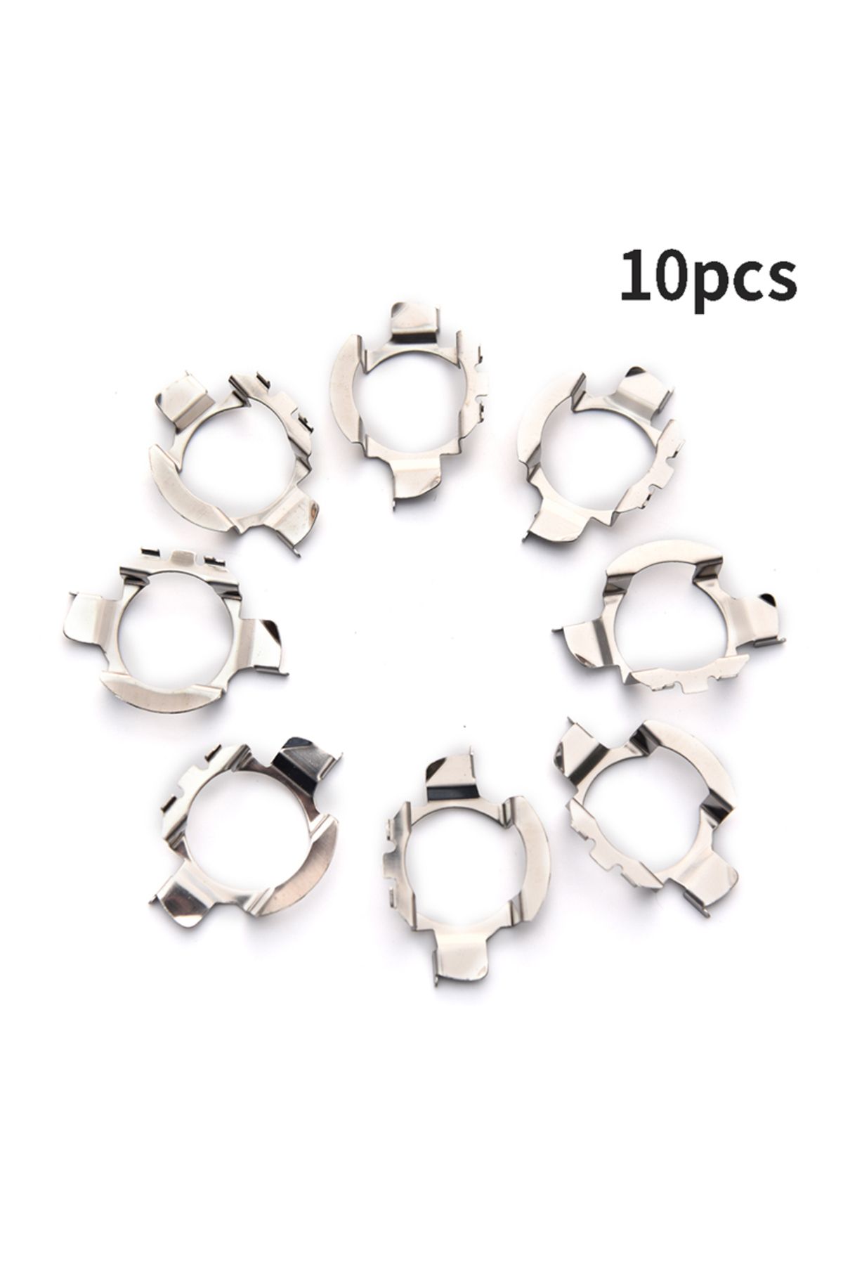Choice-10pcs 10pcs H7 Adapter Headlamp Socket Car Led Bulb Holder Lamp Base For D101 High Temperature Resis 1