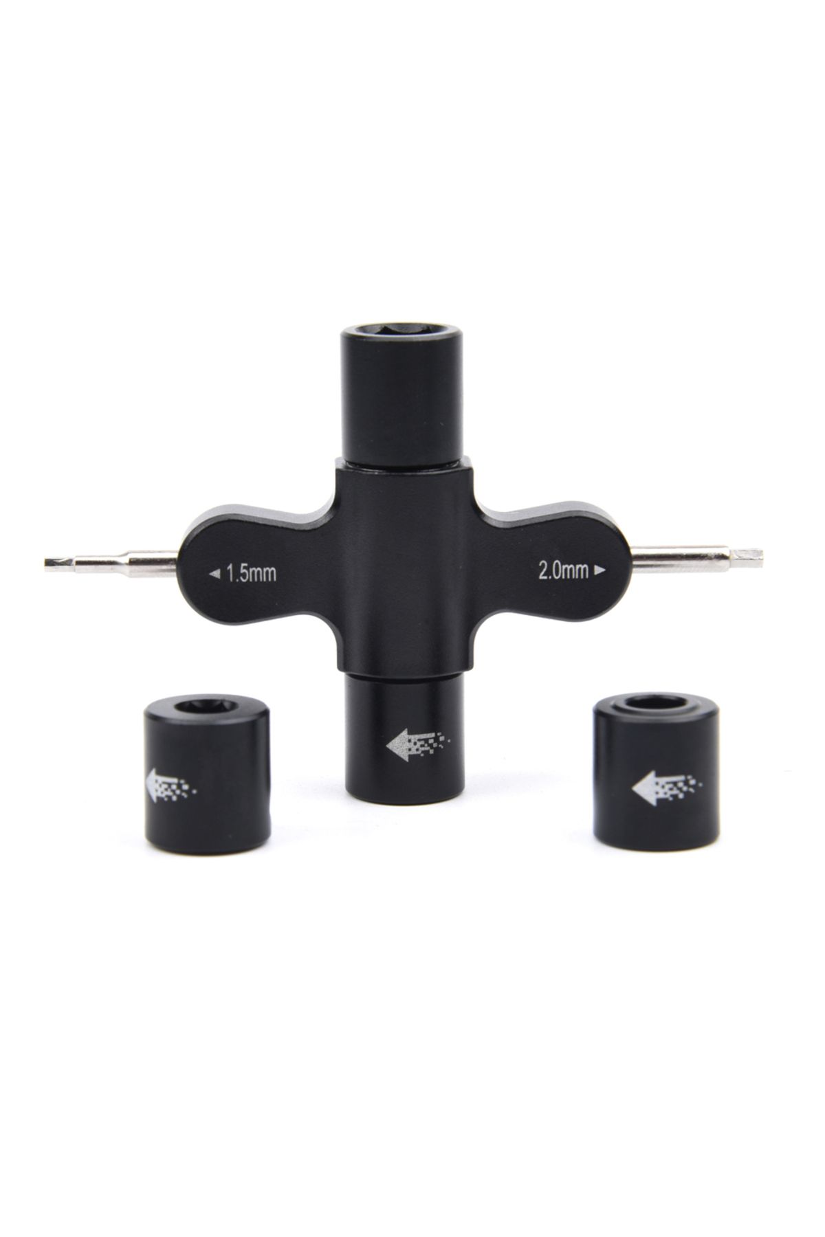 Choice-RC M3 M5 Quad Wrench with Built in One Way Bearing Tool 1.5mm 2mm screwdriver Release Propeller M... 3