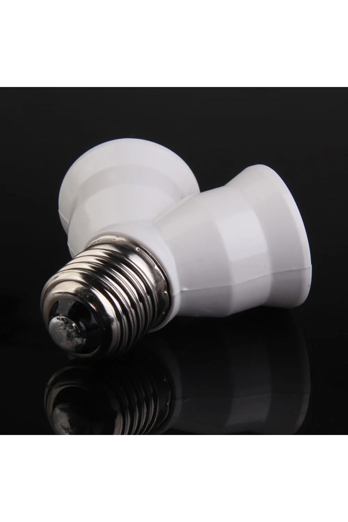Choice-E27 Base Light Lamp Bulb Socket 1 to 2 Splitter Adapter Converter Socket Lamp Holder For Home Soc... 3