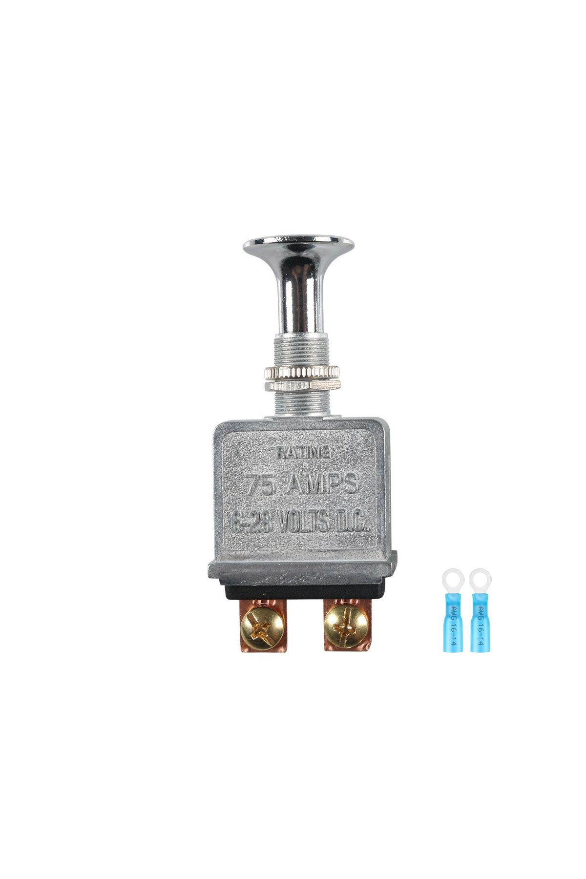 Choice-Push-pull Switch Heavy Duty Push-pull Switch On/off 75 Amp 6-28v Dc 2 Position Spst On/off For Autom 1