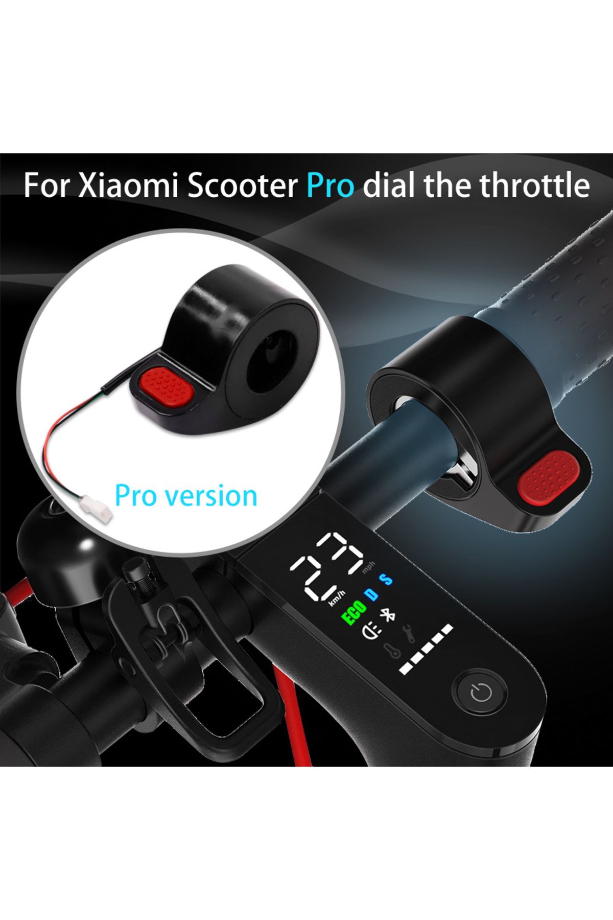 Choice-دواسة الوقود الكهربائية لدراجة Xiaomi M365 PRO Mi3 لـ Ninebot Max G30 Kick... 5